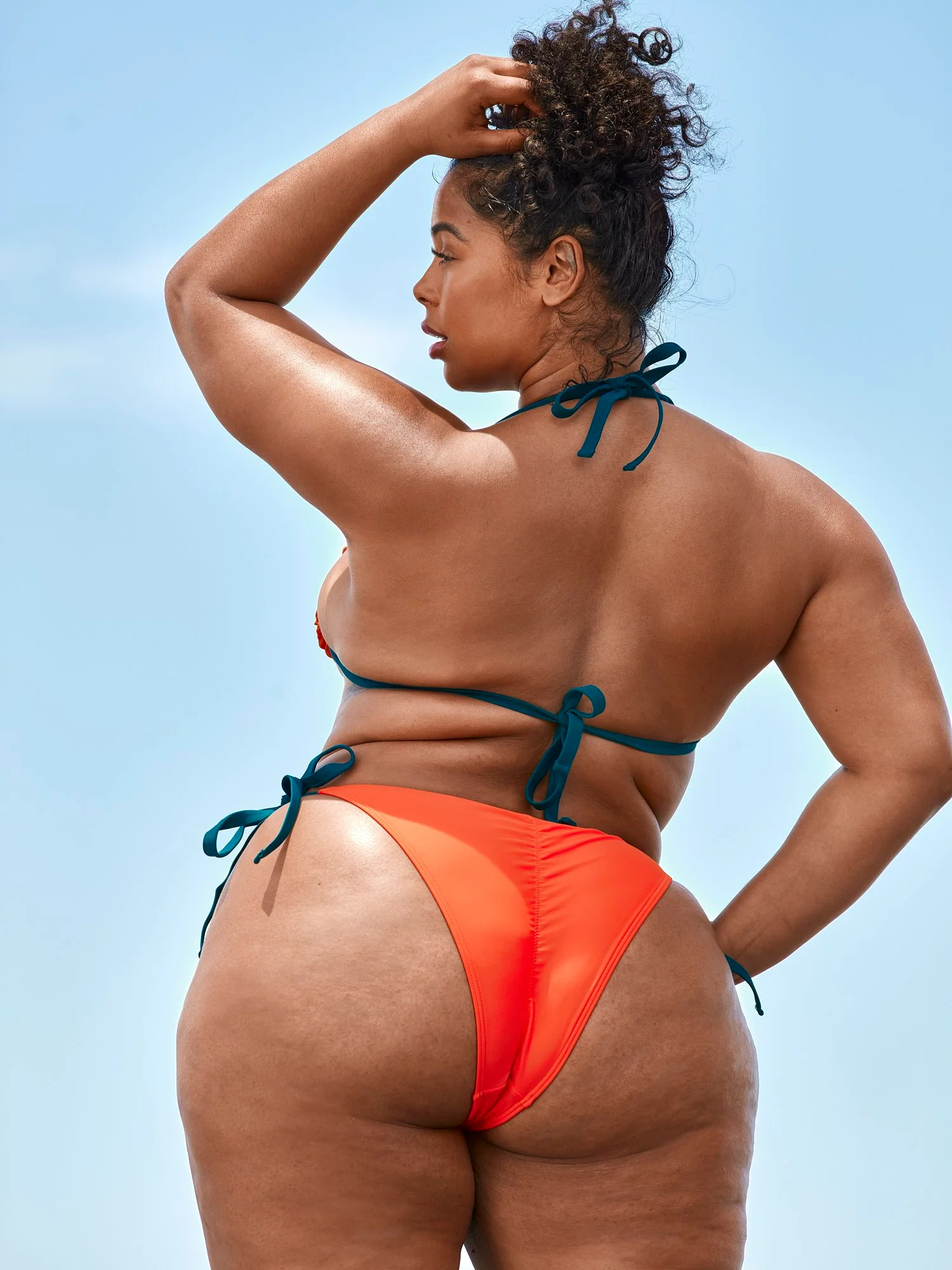 'Agent Jinx' Ruched Bikini Top - Tabria Majors X FTF - Image 4