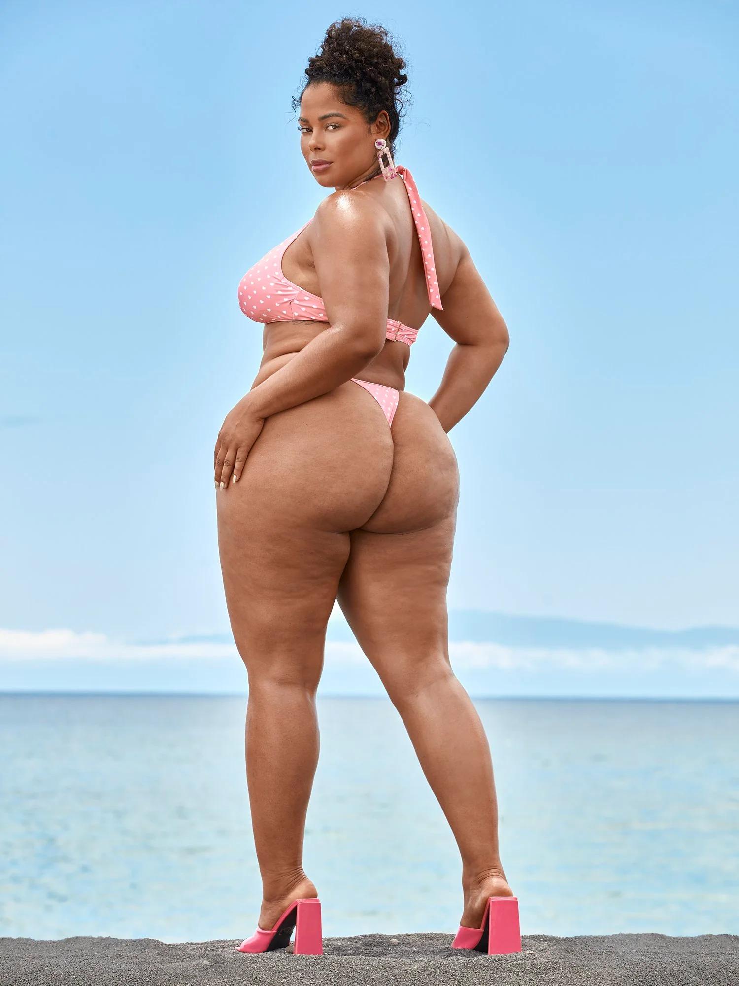 'Agent Jones' Heart Print Bikini Thong - Tabria Majors X FTF - Image 2