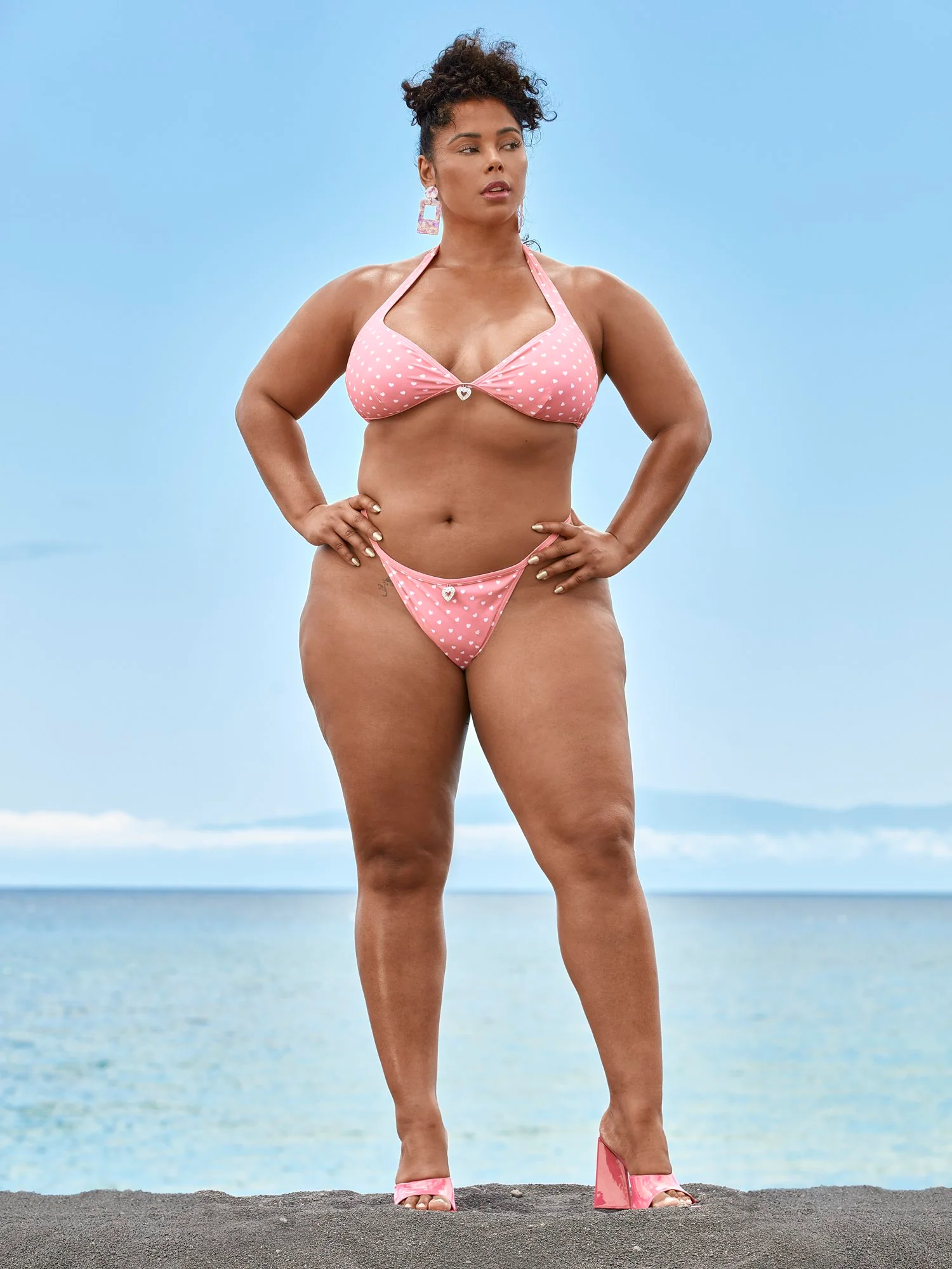 'Agent Jones' Heart Print Bikini Thong - Tabria Majors X FTF - Image 3