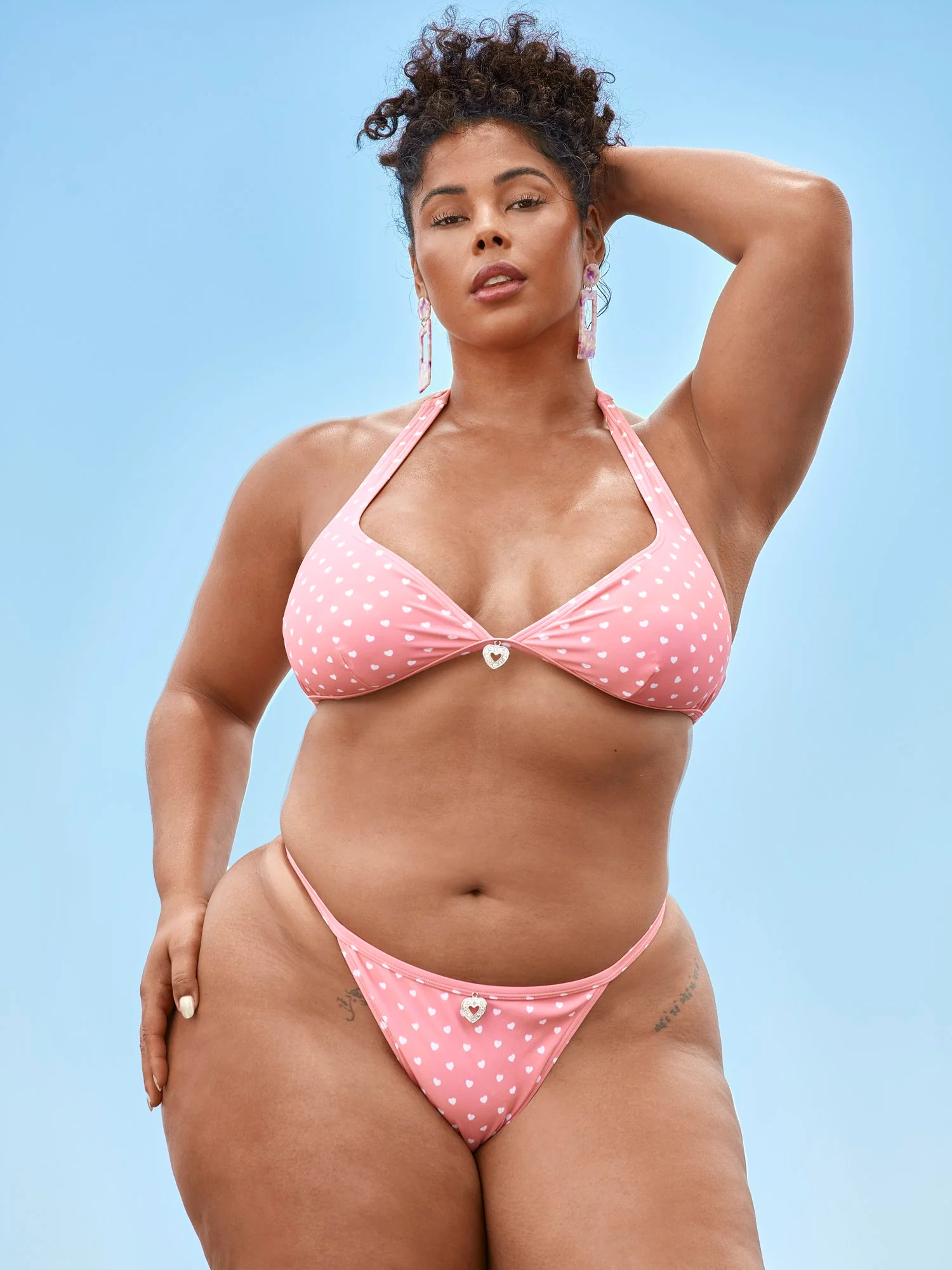 'Agent Jones' Heart Print Bikini Thong - Tabria Majors X FTF - Image 4