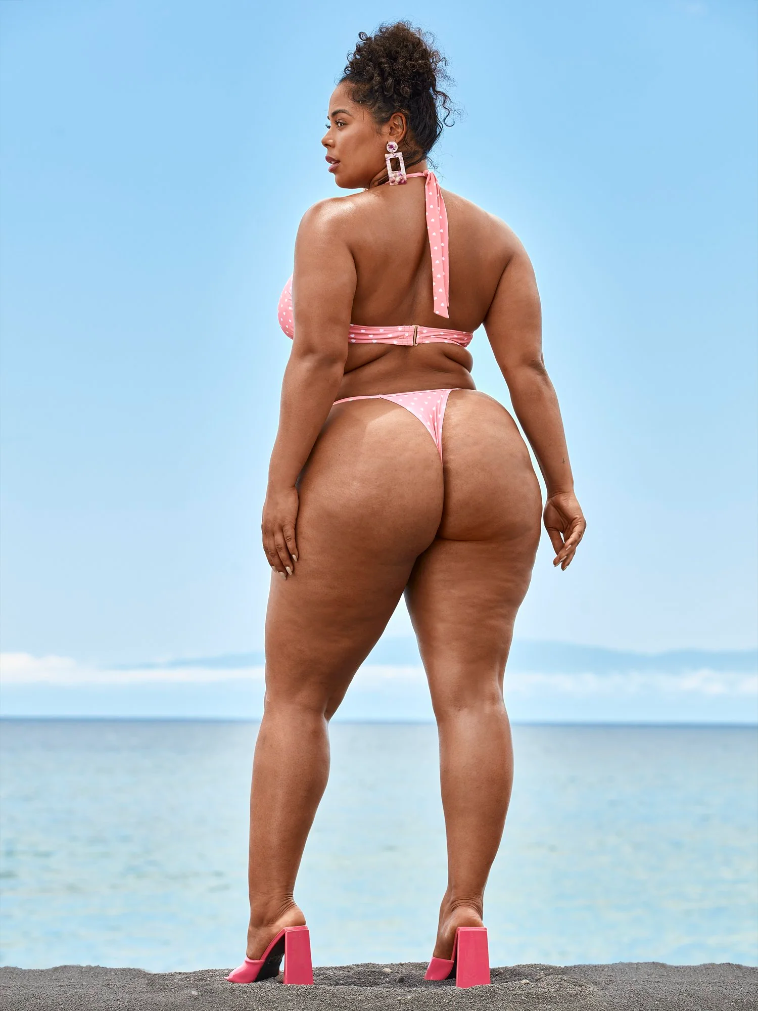 'Agent Jones' Heart Print Bikini Thong - Tabria Majors X FTF - Image 5