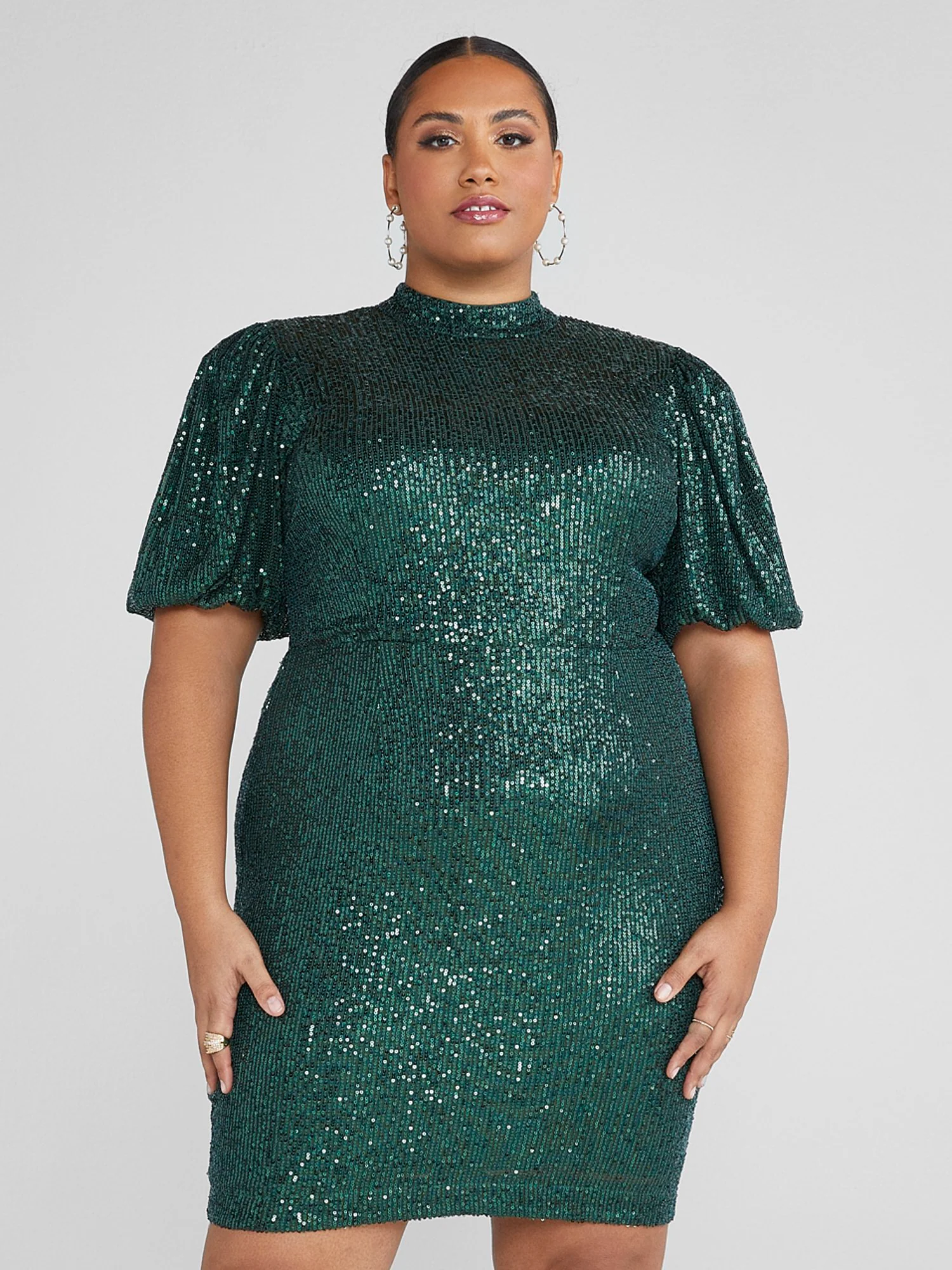 Chiara Sequin Bodycon Dress - Image 2