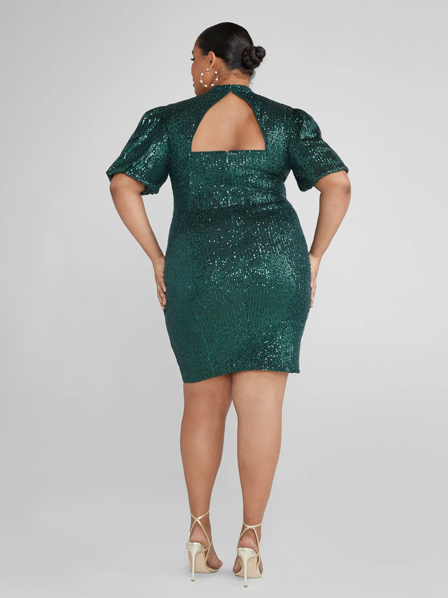 Chiara Sequin Bodycon Dress - Image 4