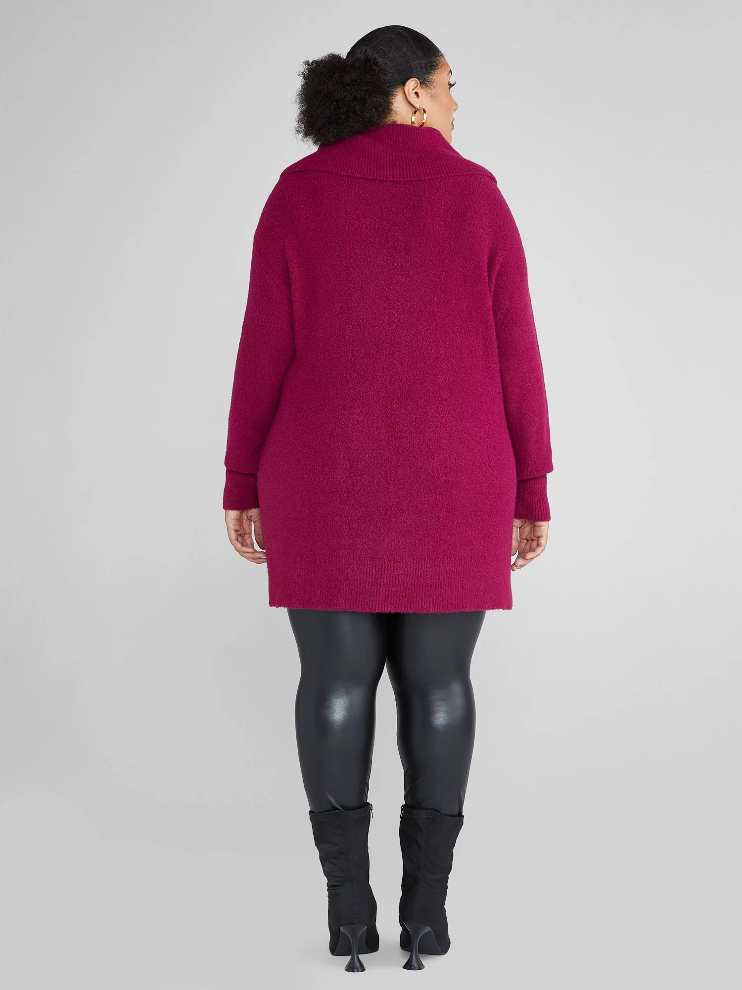 Dani Cowlneck Tunic Sweater - Image 9