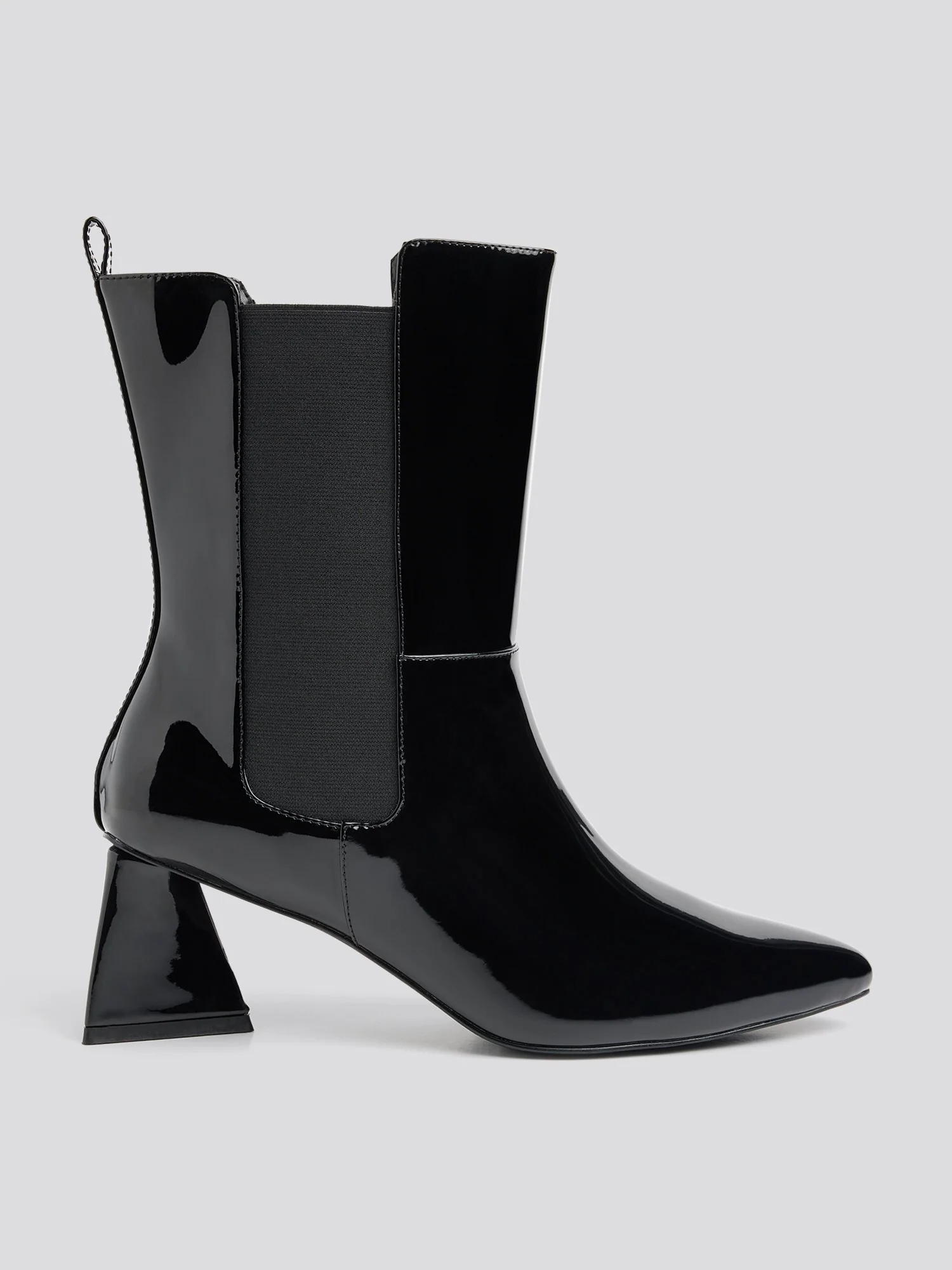 Danica Patent Leather Mid-Calf Boots - Image 2