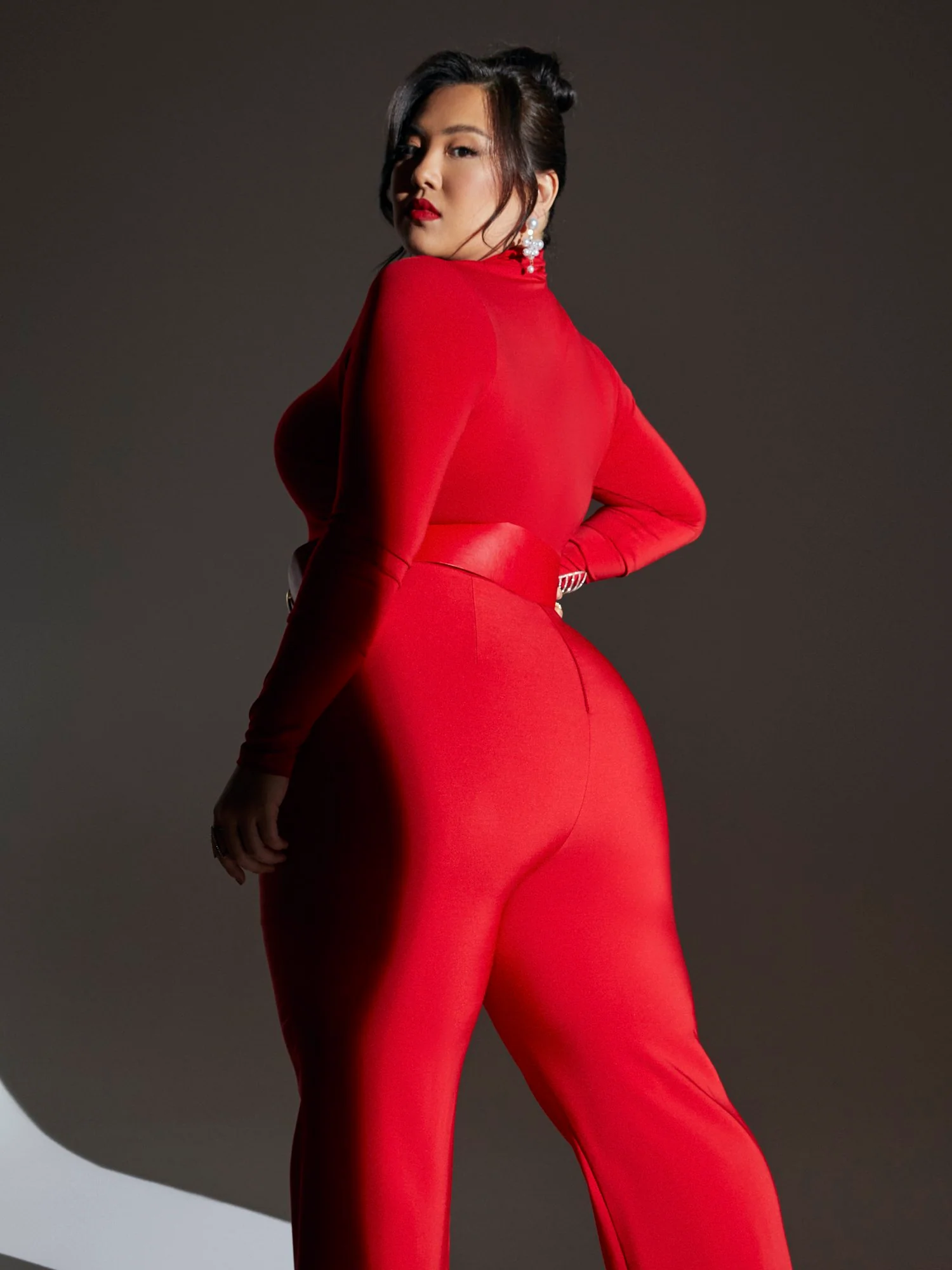 Geneva Cutout Belted Jumpsuit - Image 6