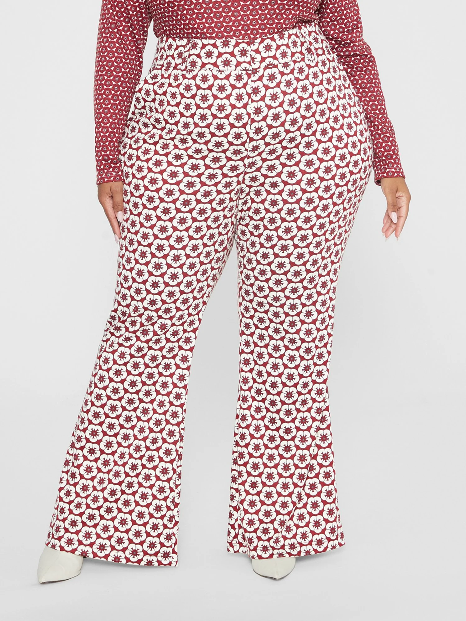 Giselle Floral Print Flare Pants - Gabi Fresh x FTF - Image 2