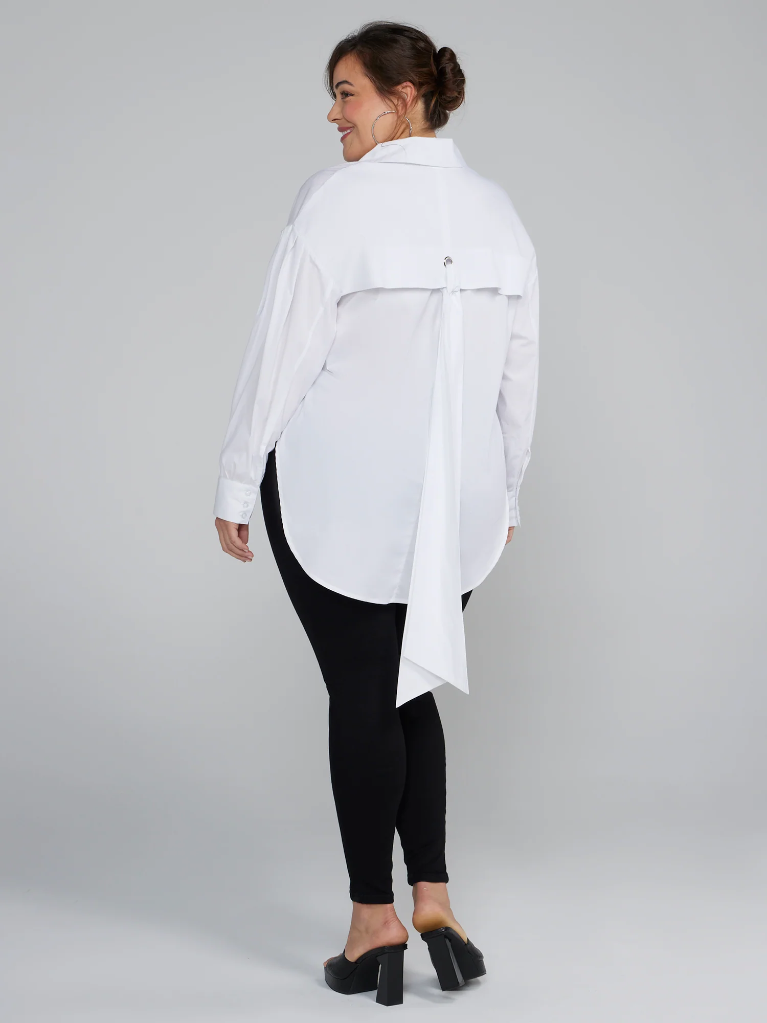 Hi-Lo Button-Down Shirt - Image 3