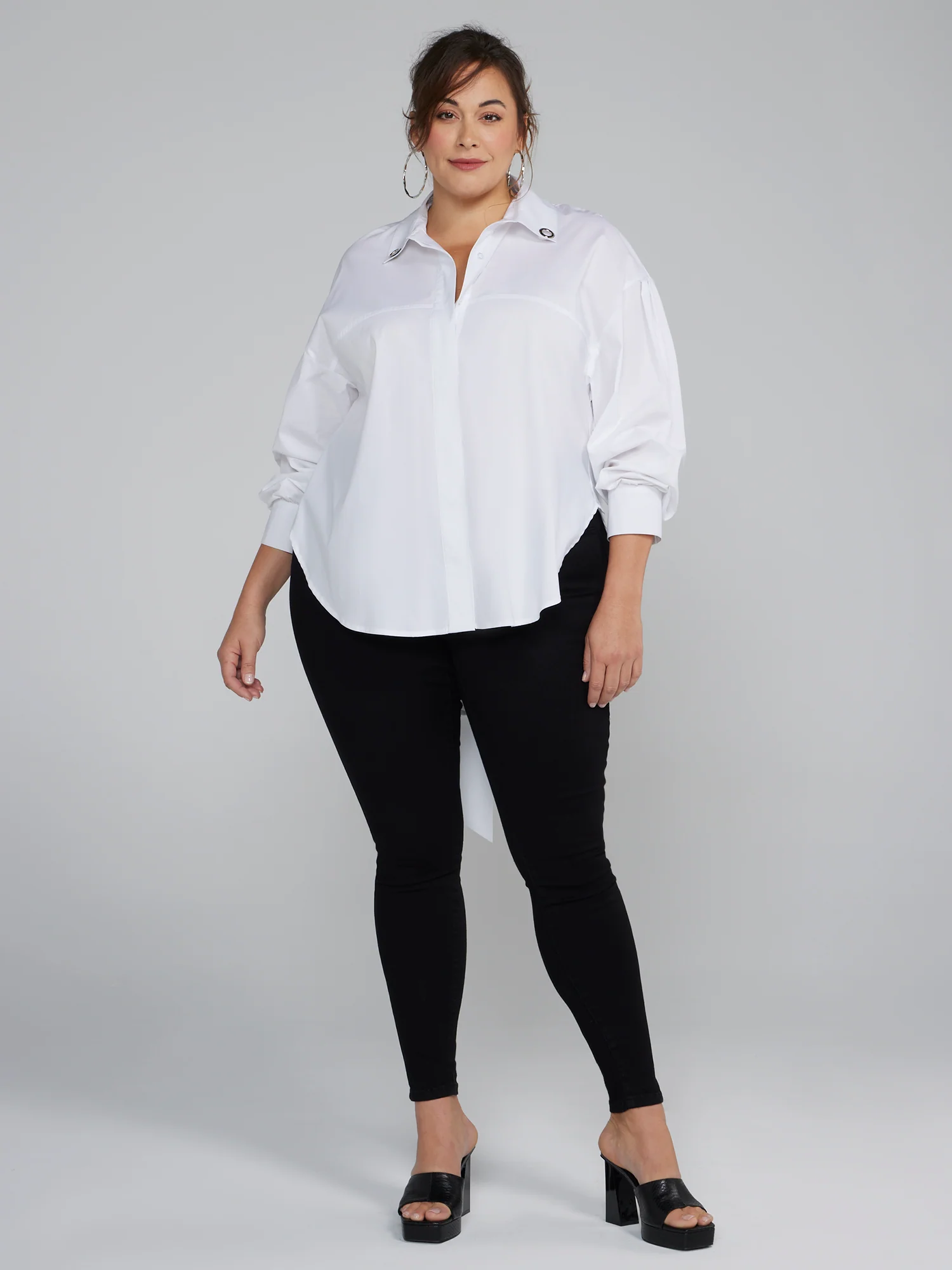 Hi-Lo Button-Down Shirt - Image 4