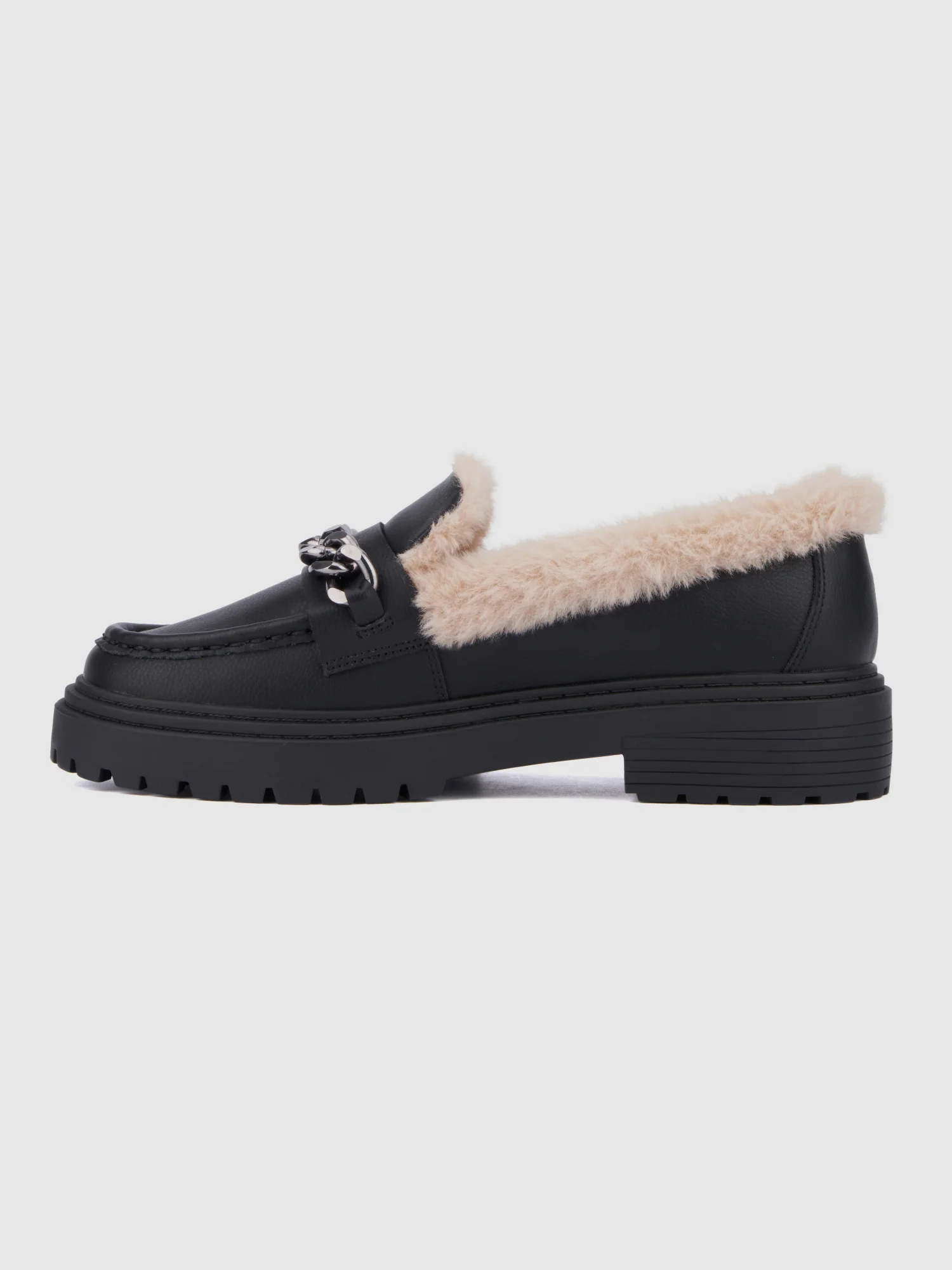Ida Wide Width Faux Fur Lined Loafers - Image 7