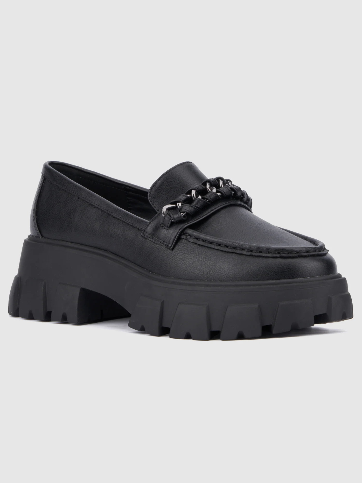 Jazelle Wide Width Lug Sole Loafers - Image 10