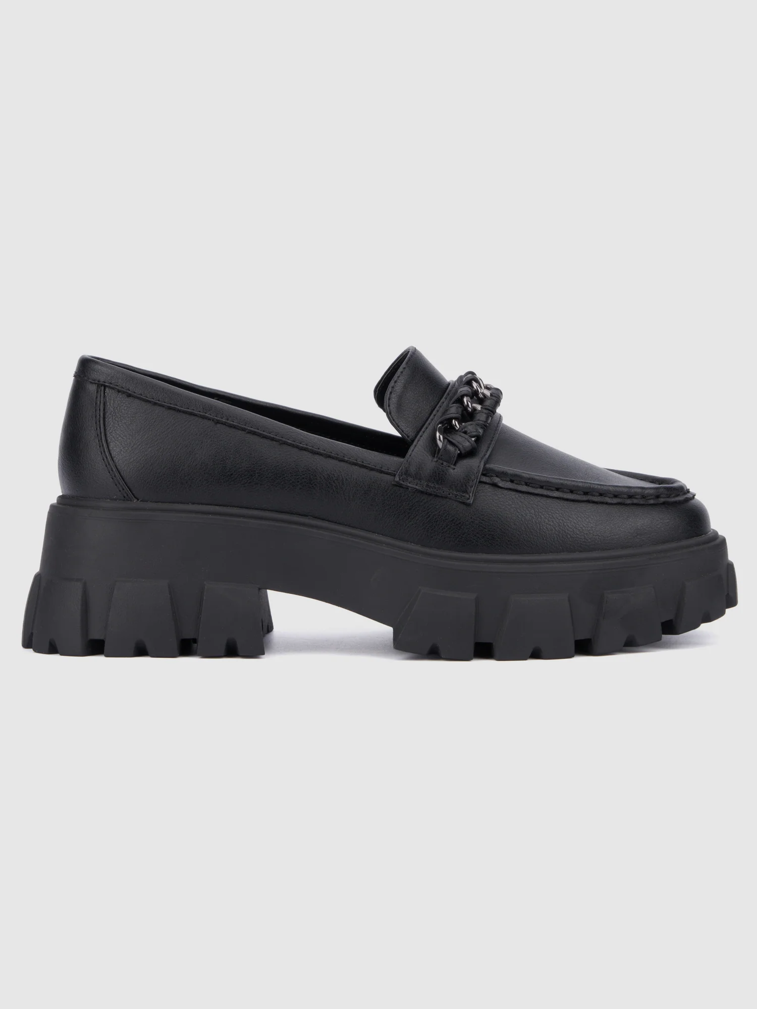 Jazelle Wide Width Lug Sole Loafers - Image 11