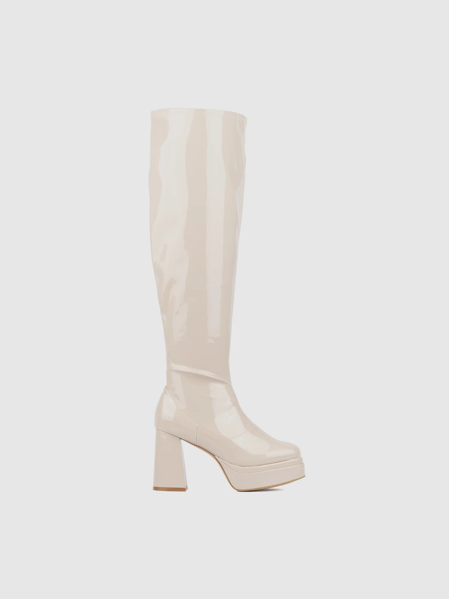 Manica Wide Calf Platform Boots - Image 11