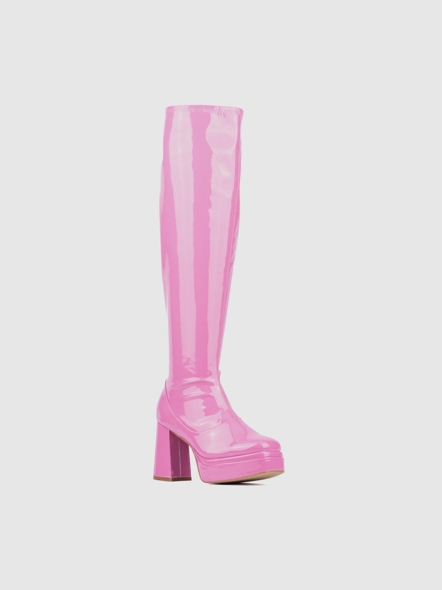 Manica Wide Calf Platform Boots - Image 18