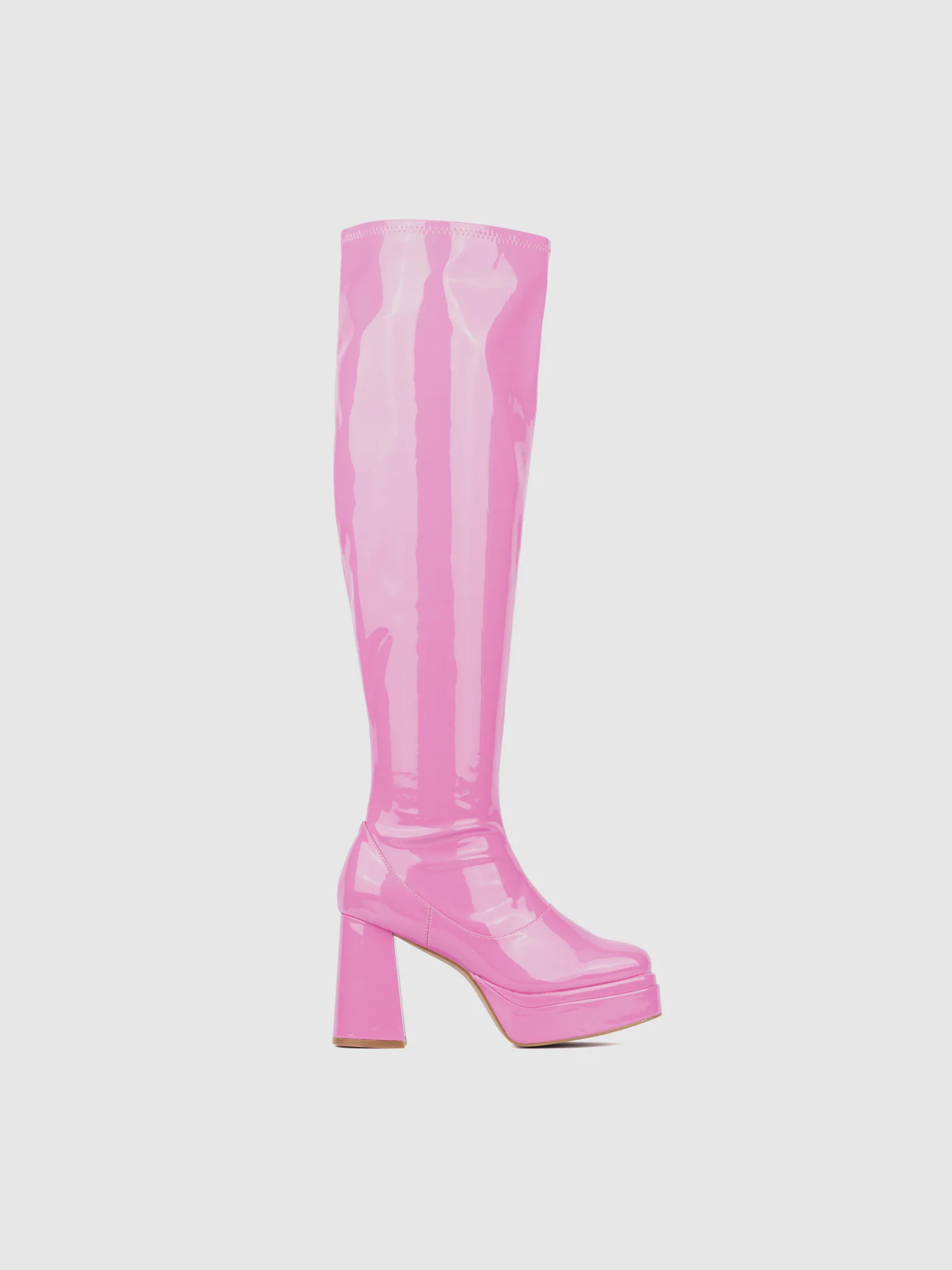 Manica Wide Calf Platform Boots - Image 19