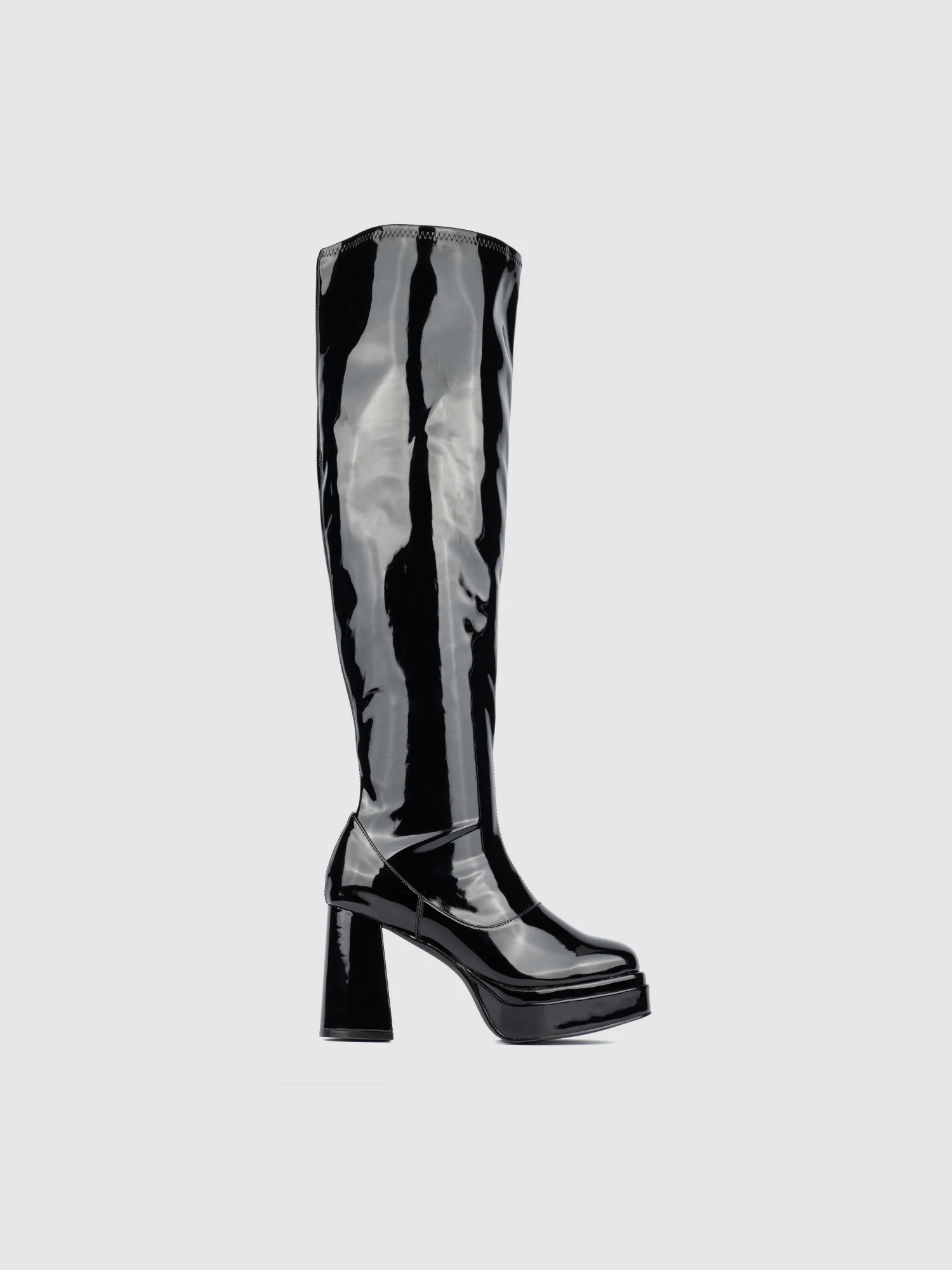 Manica Wide Calf Platform Boots - Image 2
