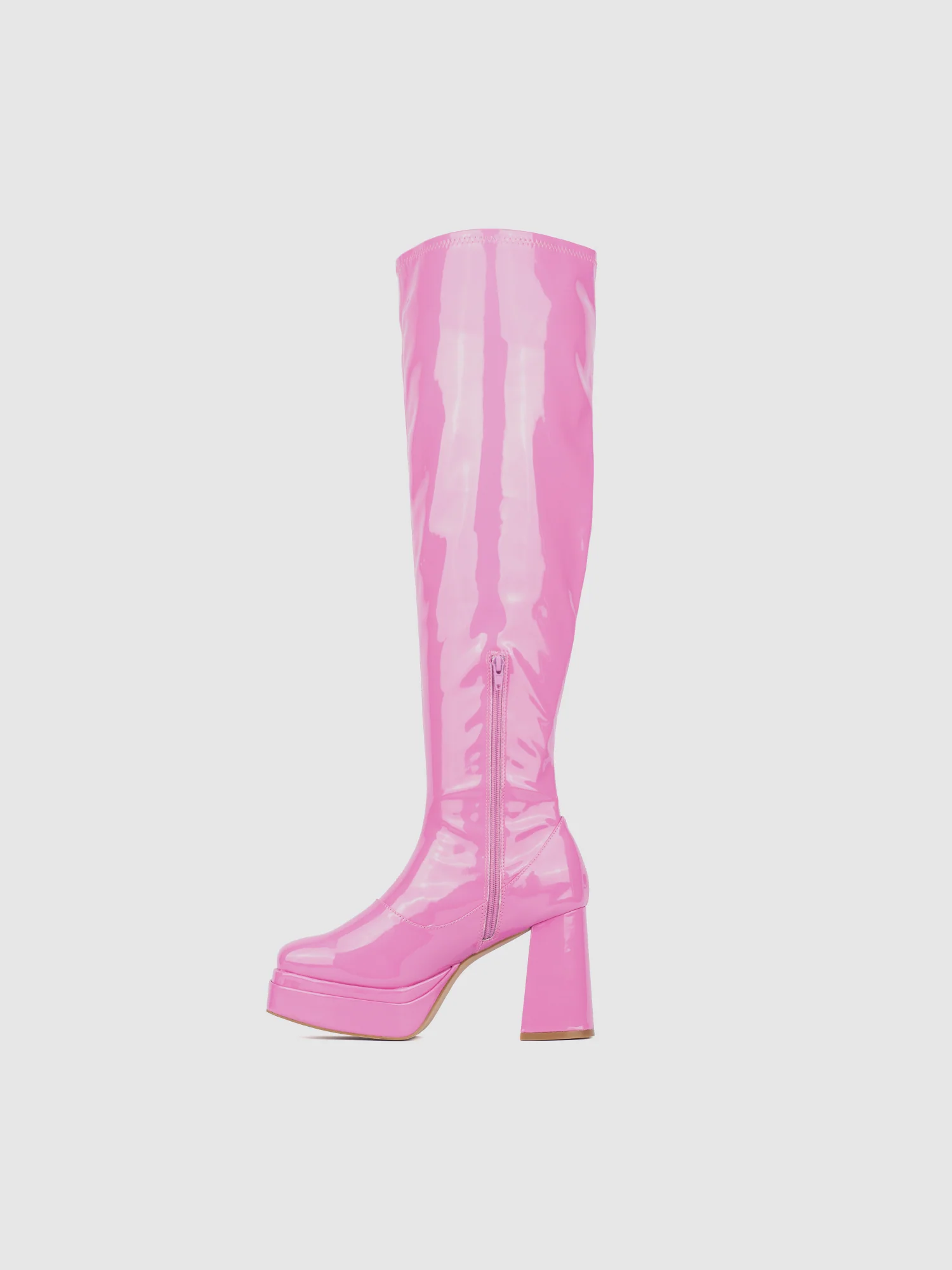 Manica Wide Calf Platform Boots - Image 23