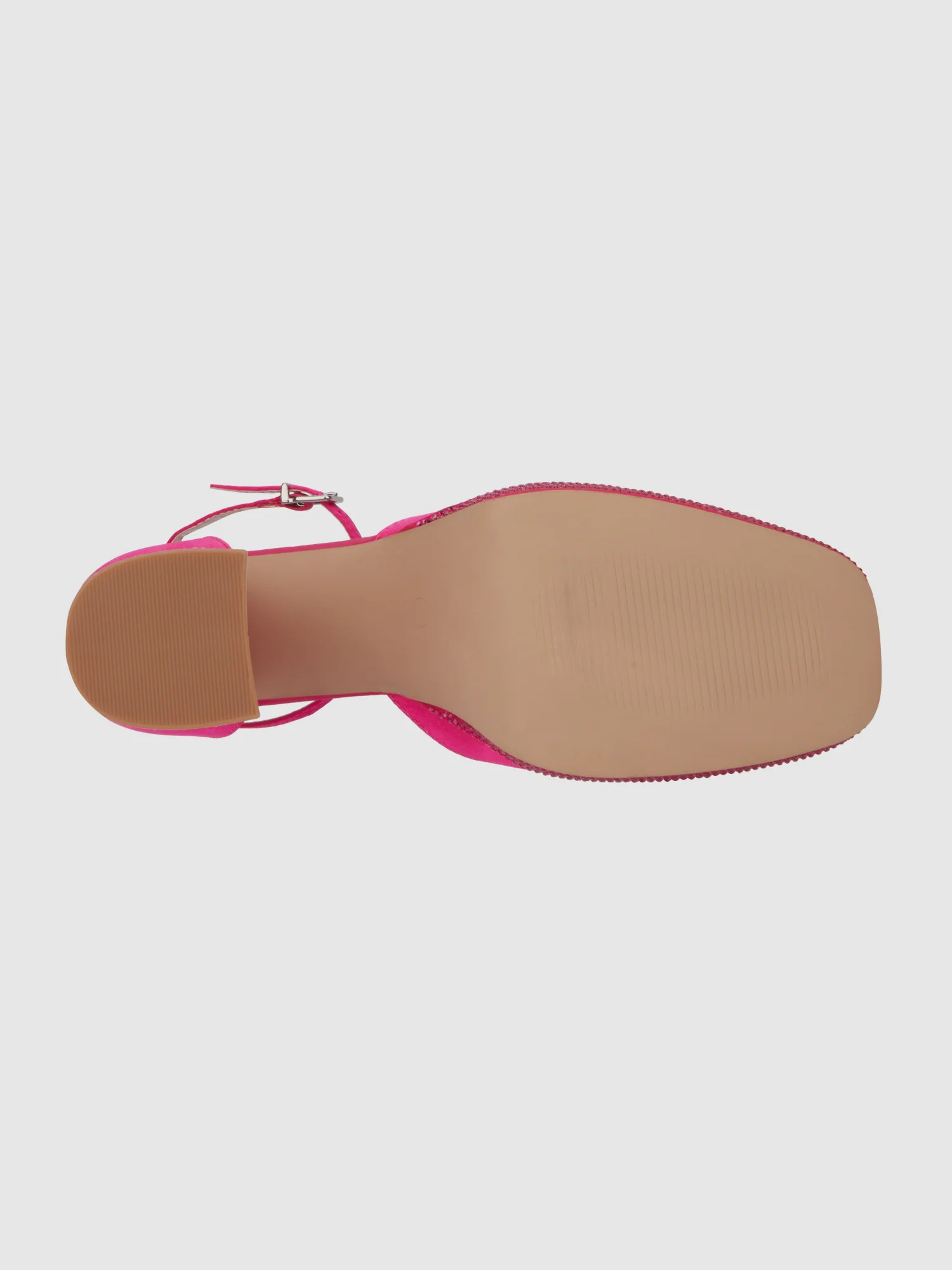 Martine Wide Width Satin Gem Detail Platform Heels - Image 13
