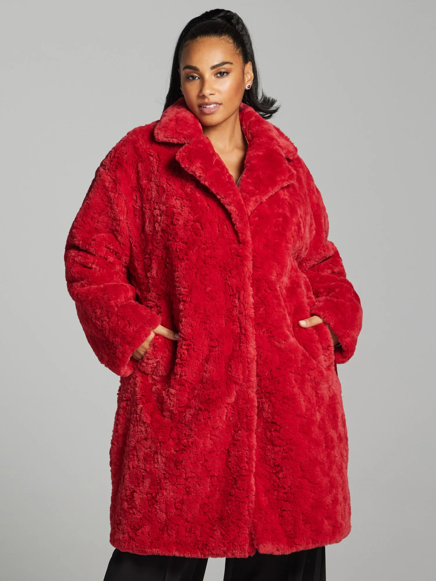 Maxine Long Fur Coat - Image 5