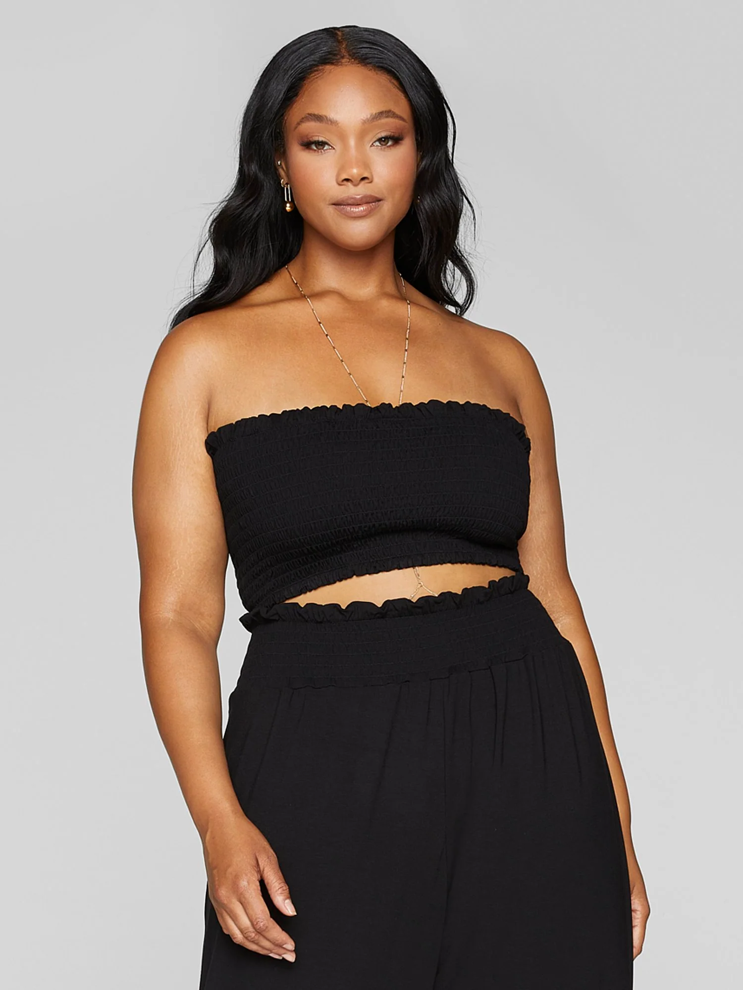 Meena Smocked Tube Top - Image 2