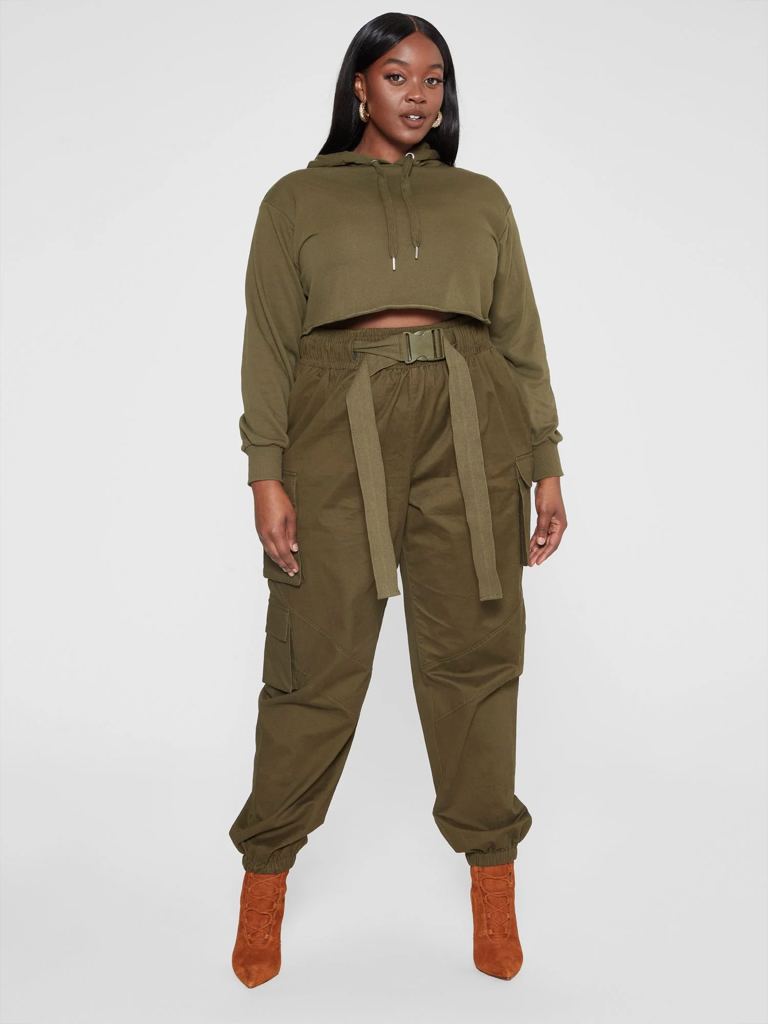 Mylah Belted Cargo Jogger Pants - Gabi Fresh x FTF - Image 3