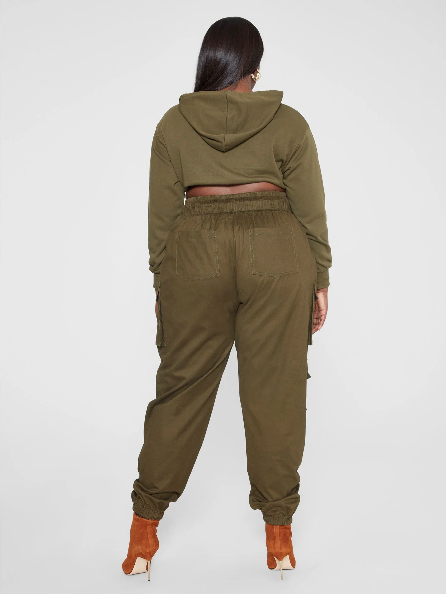 Mylah Belted Cargo Jogger Pants - Gabi Fresh x FTF - Image 4