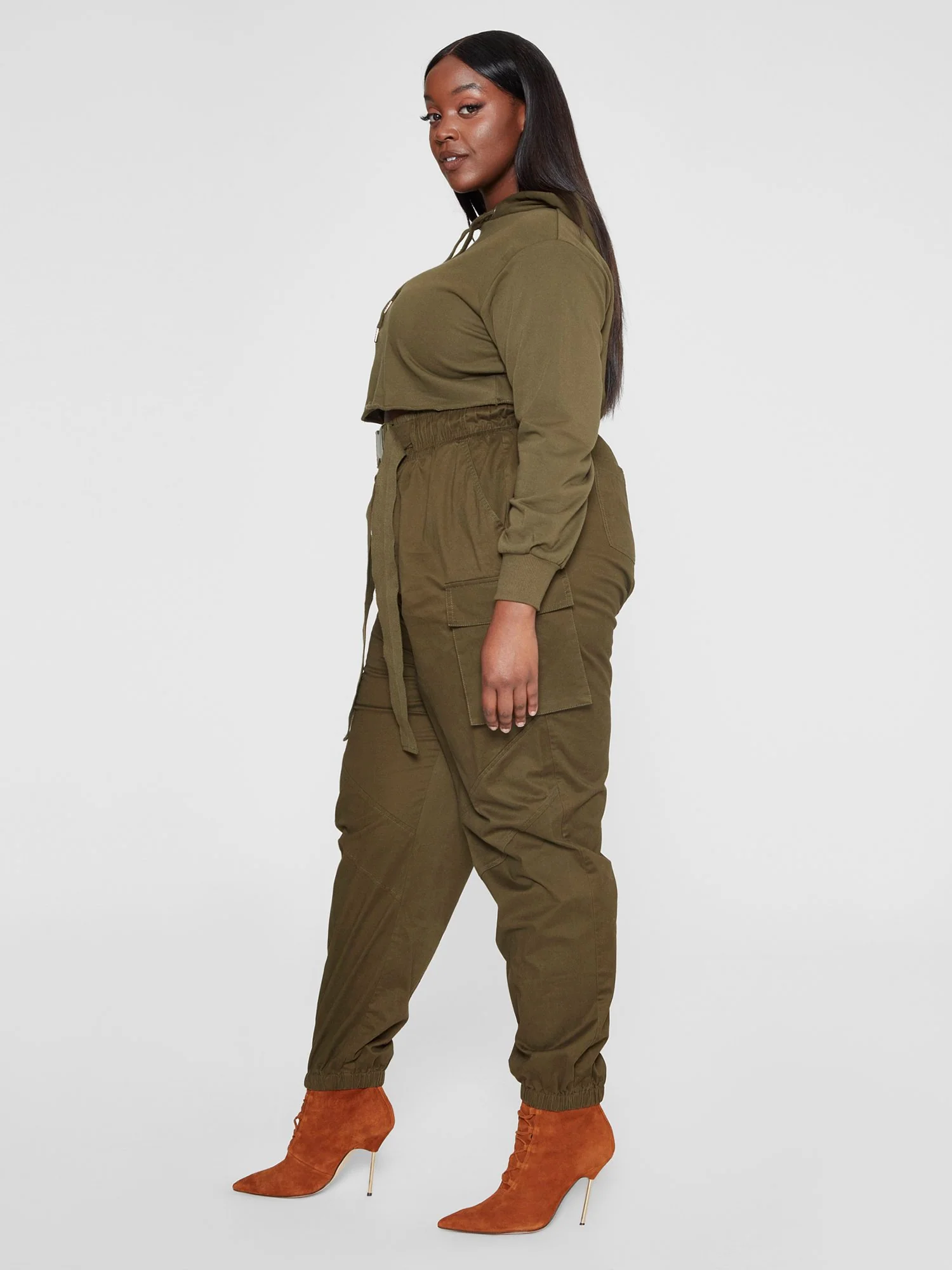 Mylah Belted Cargo Jogger Pants - Gabi Fresh x FTF - Image 5