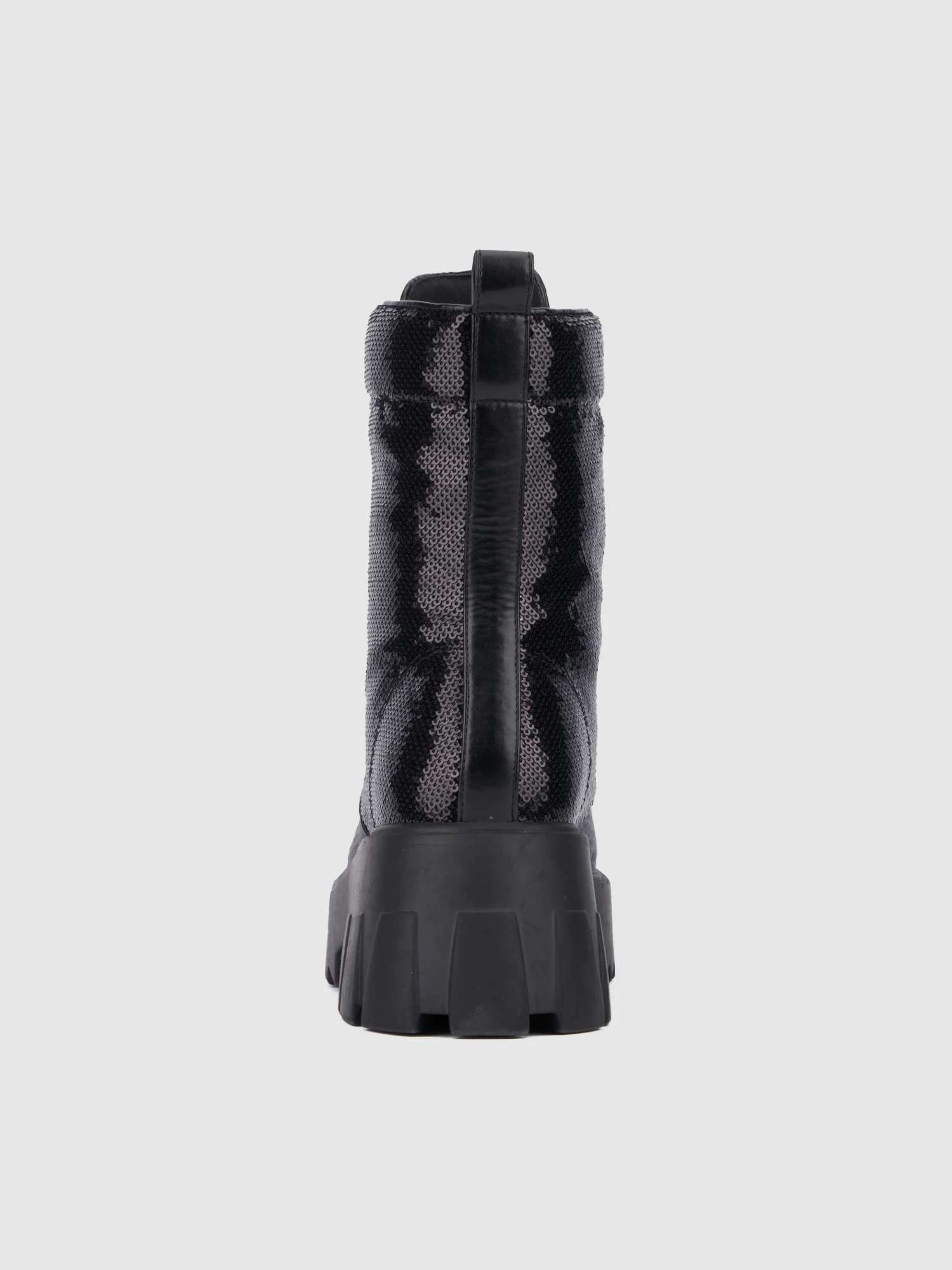 Odessa Wide Width Sequin Combat Boots - Image 12
