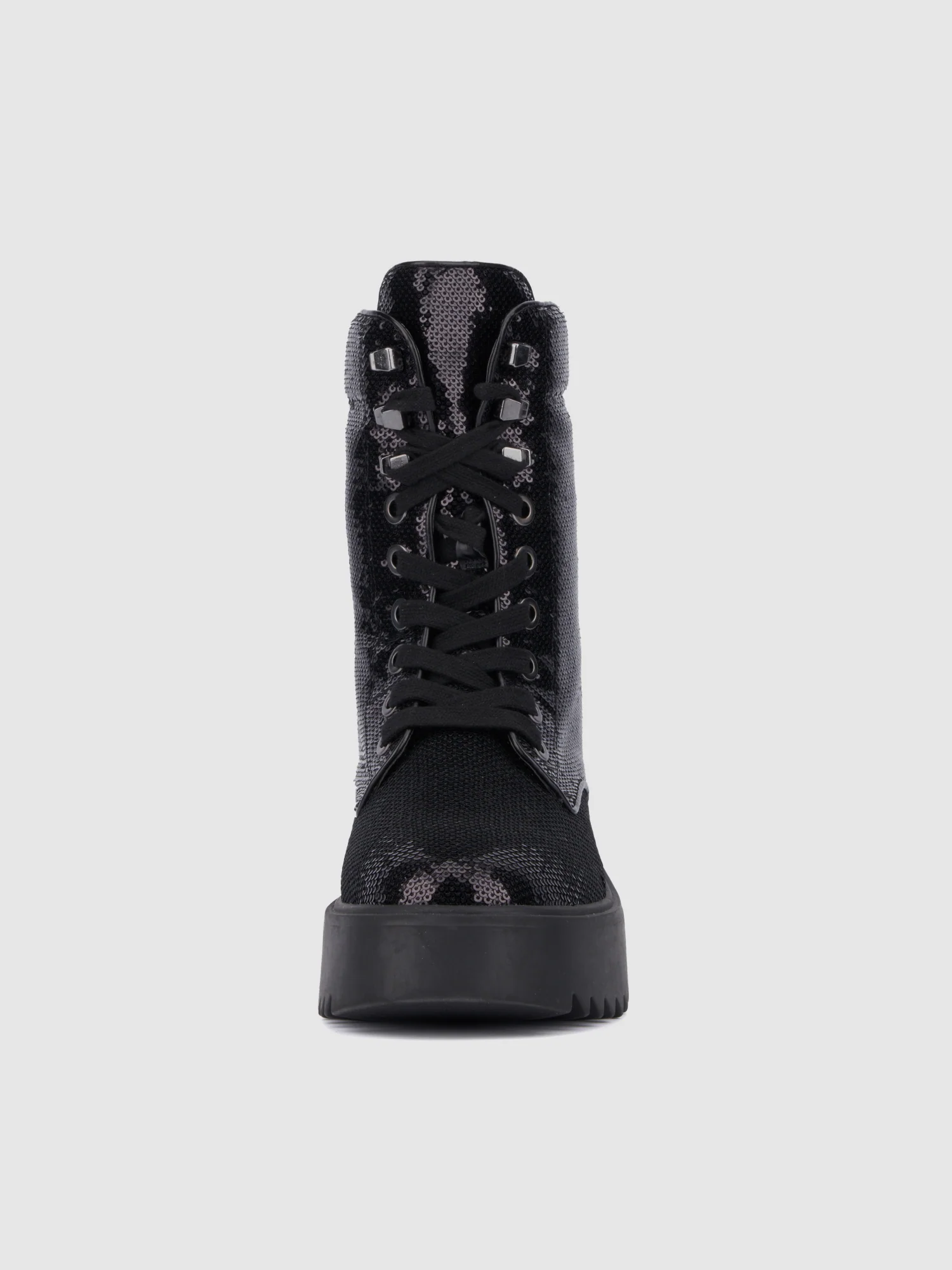 Odessa Wide Width Sequin Combat Boots - Image 14