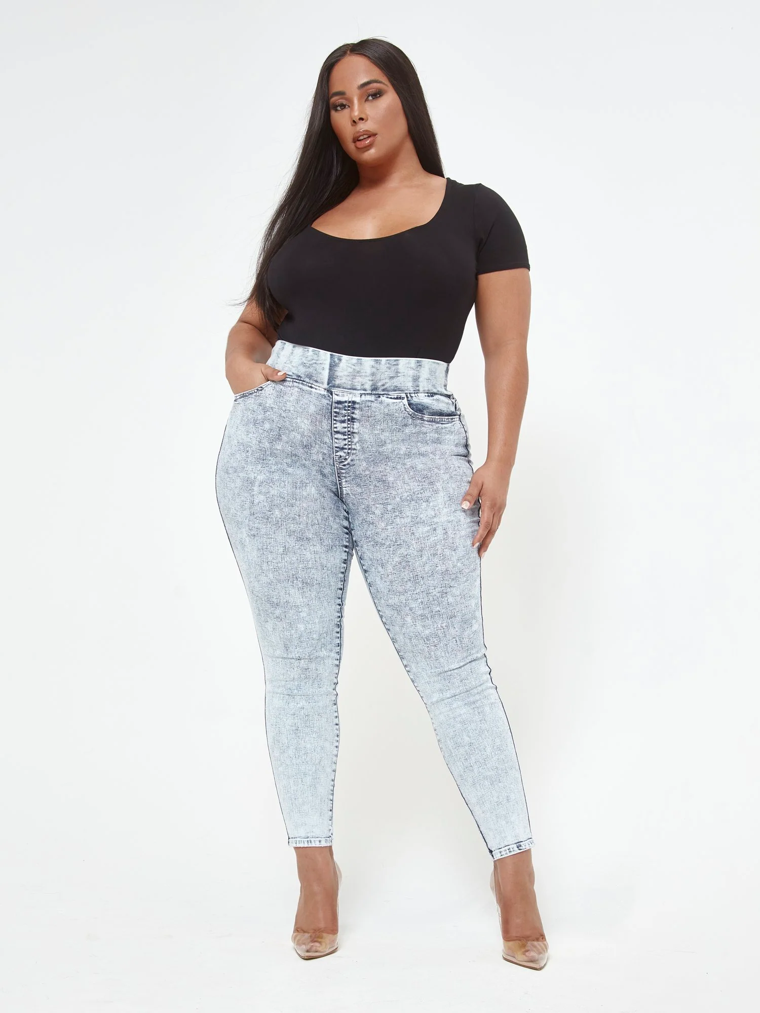 Acid High-Rise Jeggings - Short Inseam - Image 3