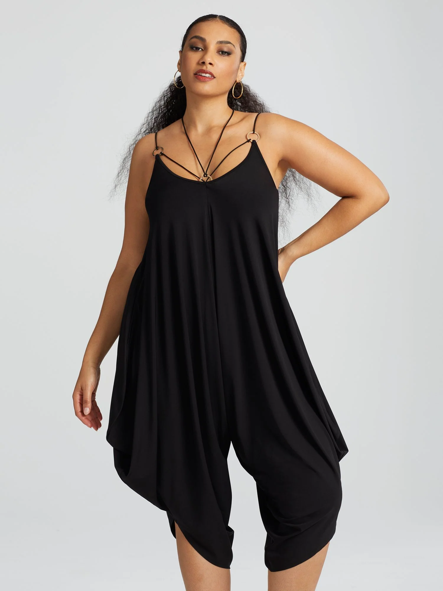 Akilah Strappy-Neck Jumpsuit - Image 3
