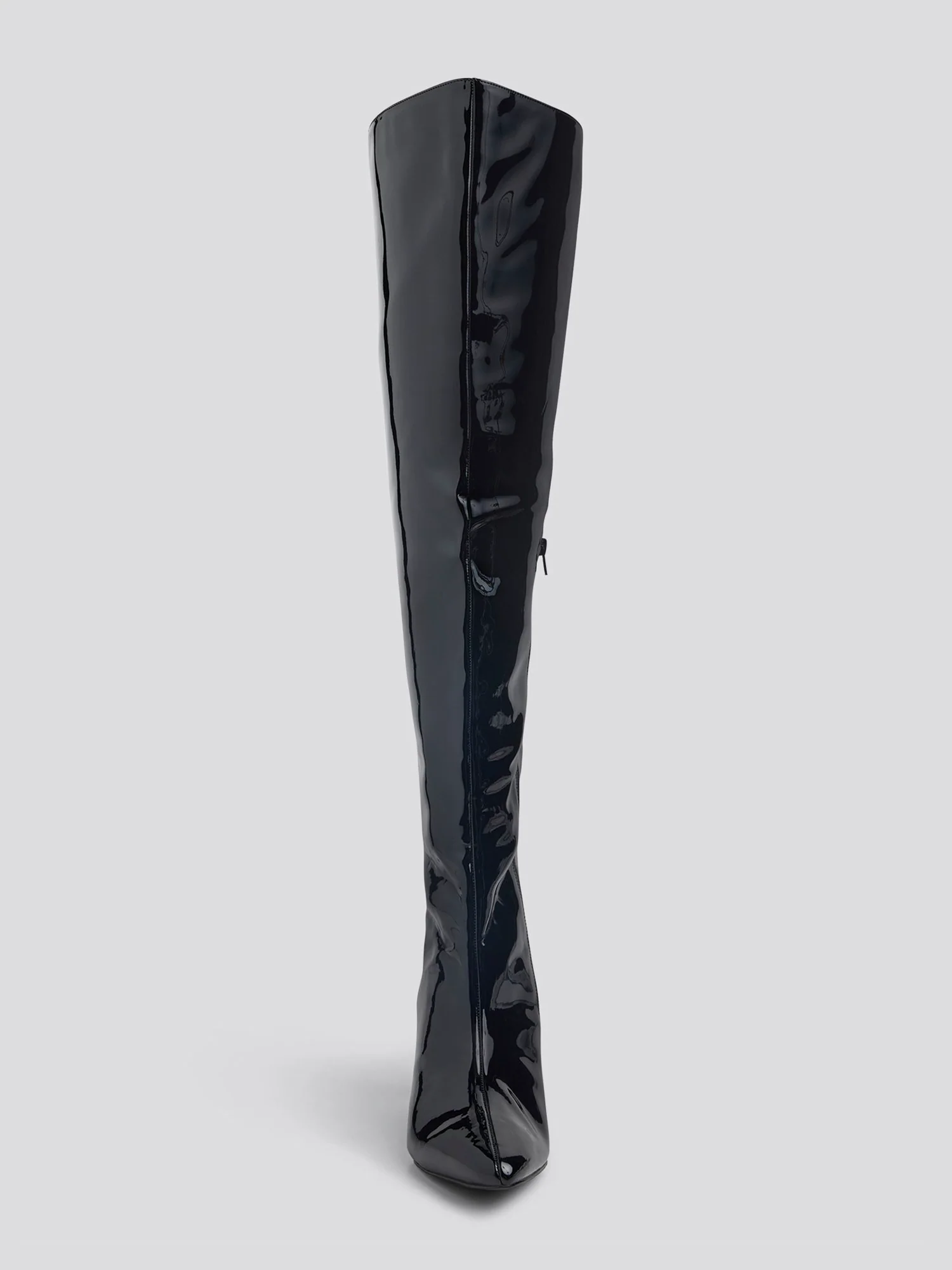 Alfinil Patent Leather Thigh-High Boots - Nadia x FTF - Image 4