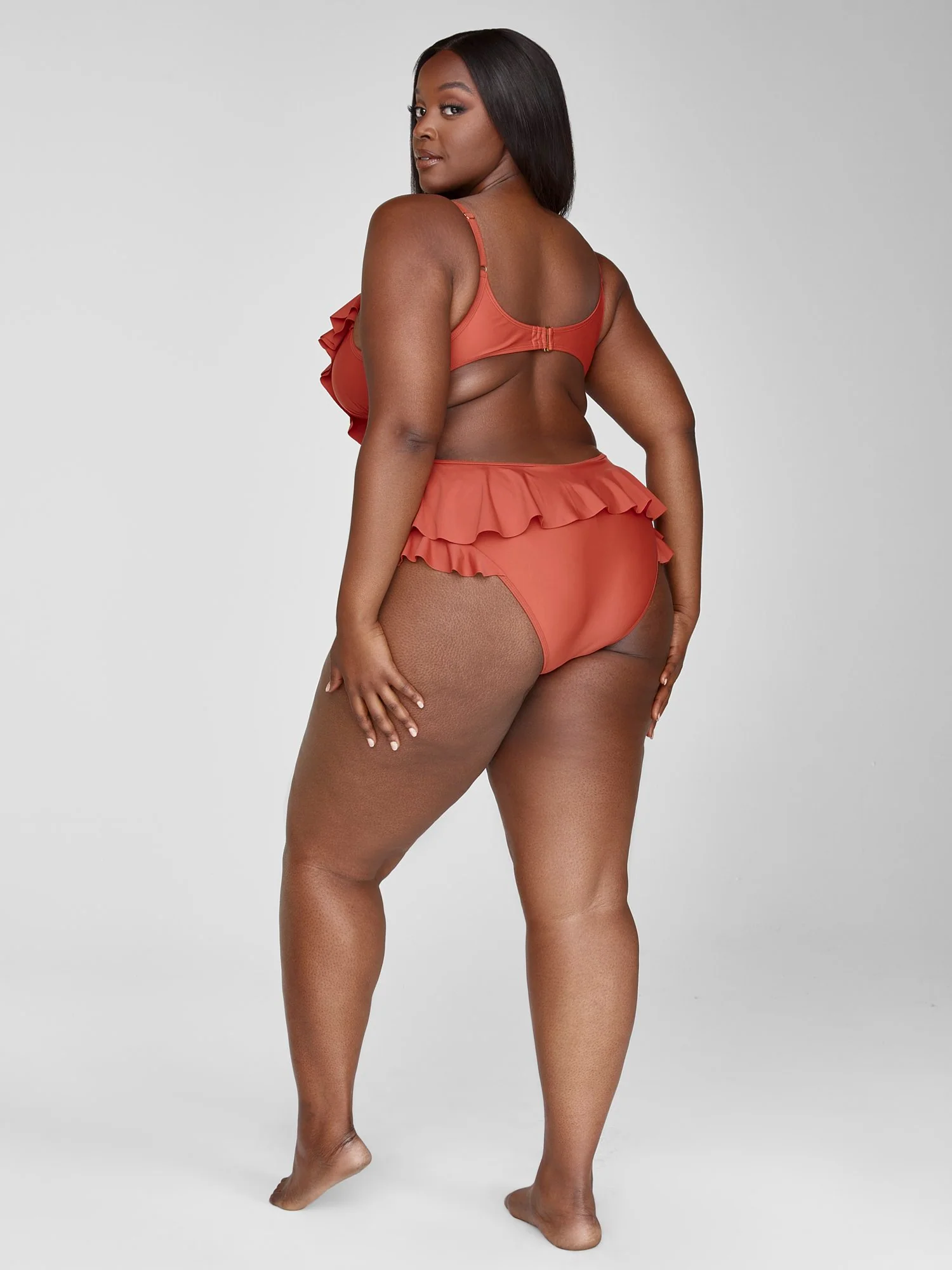 Aliyah Ruffle One-Piece Swimsuit - Garnerstyle x FTF - Image 5