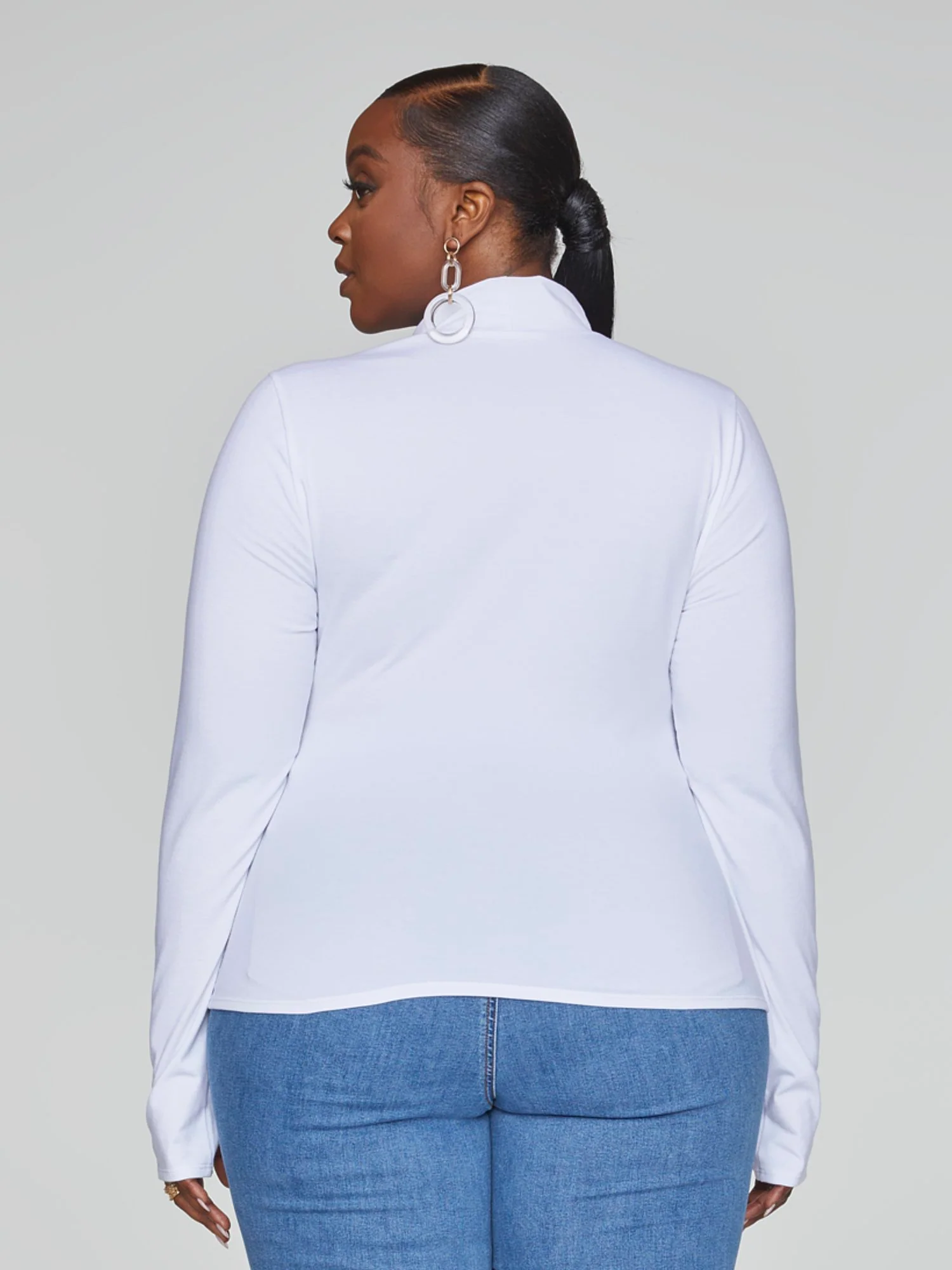 Allison Layered Look Cutout Top - Image 3