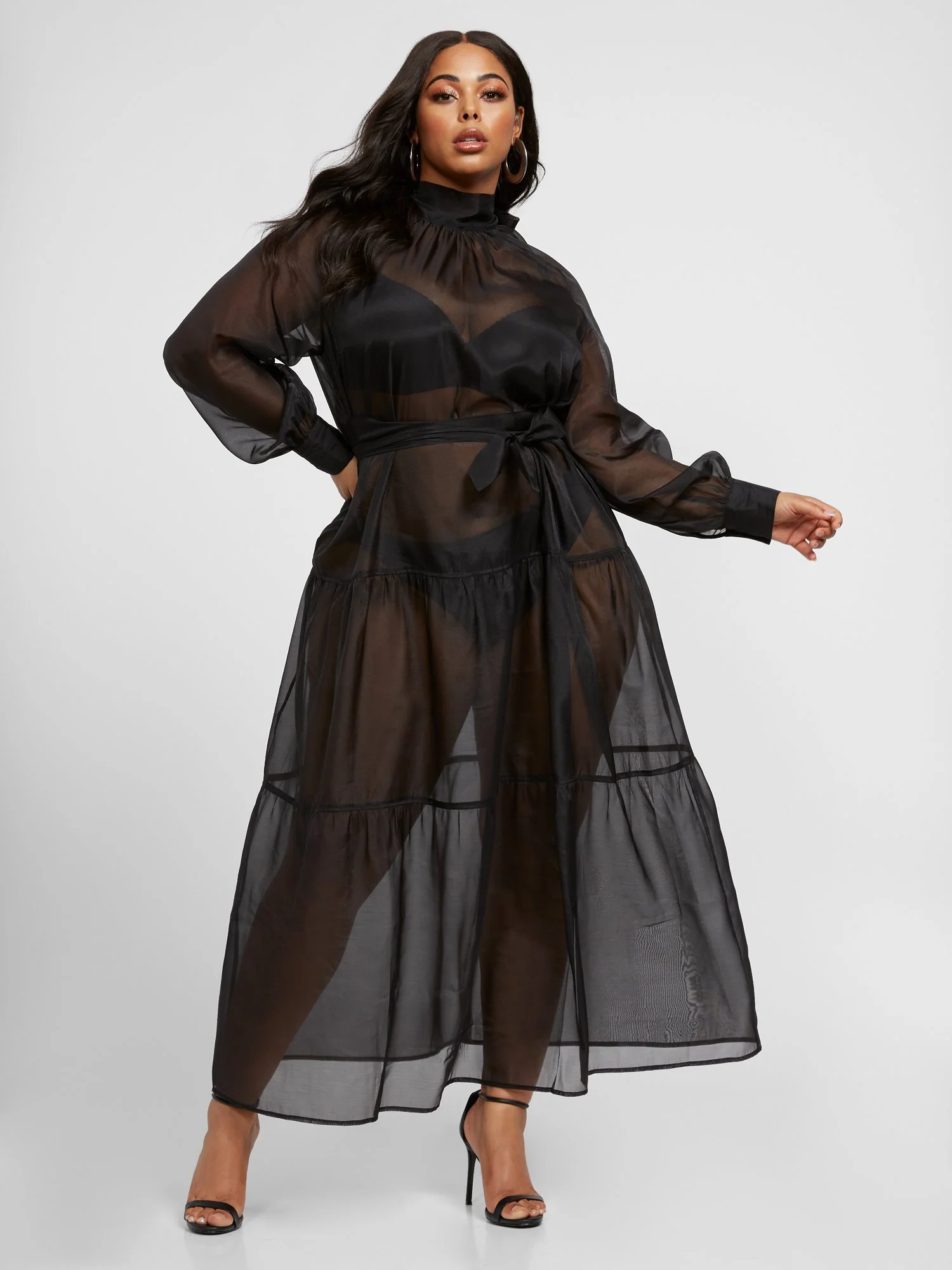 Amaris Organza Maxi Dress