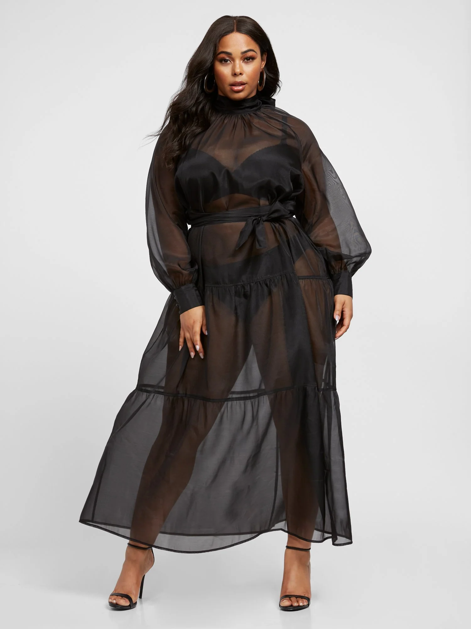 Amaris Organza Maxi Dress - Image 4