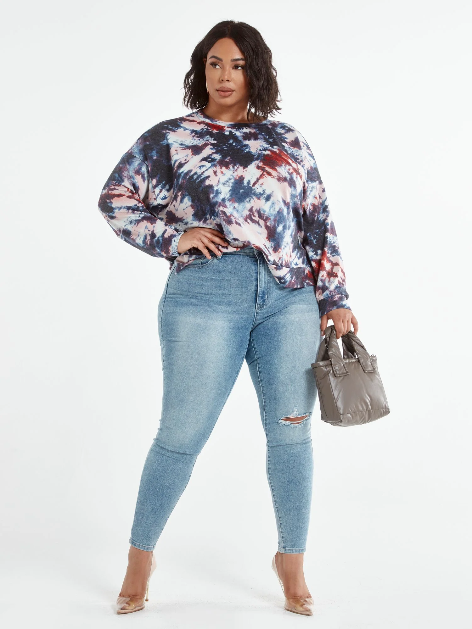 Amber Tie Dye Sweatshirt - Image 4