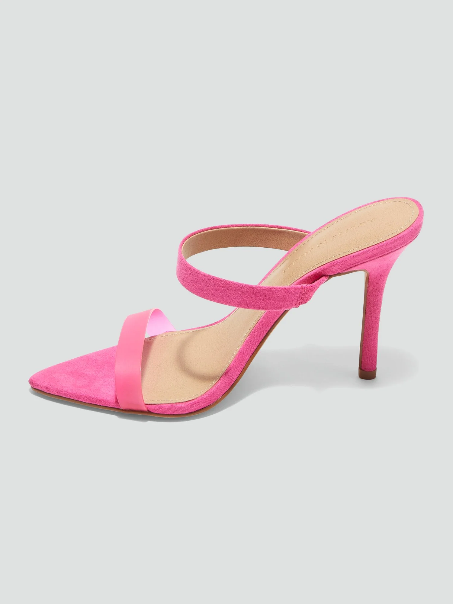 Amira Double Strap Sandals in Pink - Image 3
