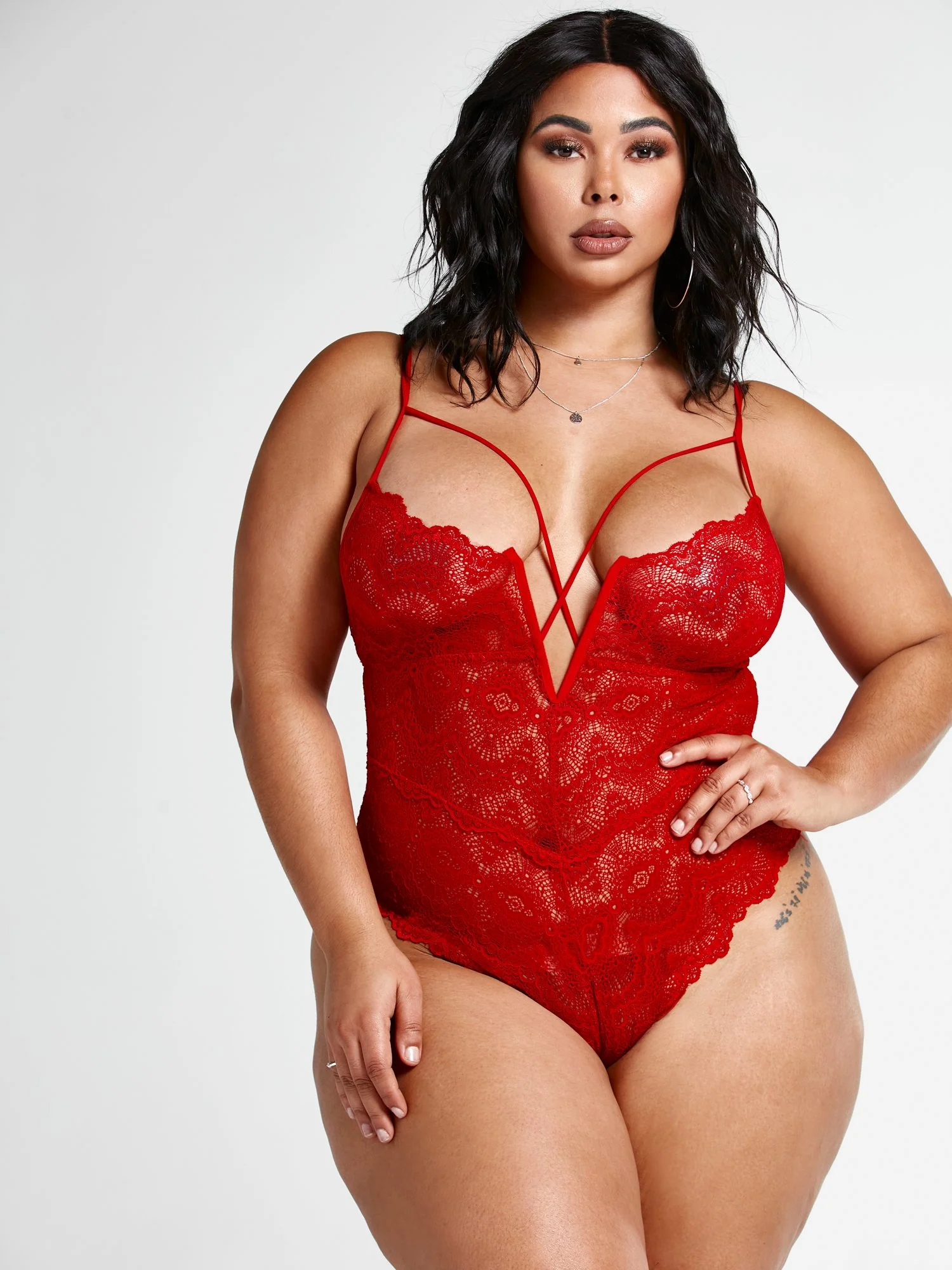 Angelina Floral Strappy Bodysuit - Image 5