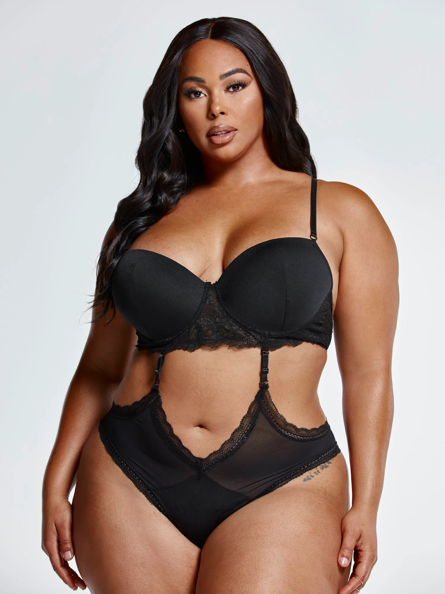 Angelique Cutout Strappy Style Bodysuit - Image 2