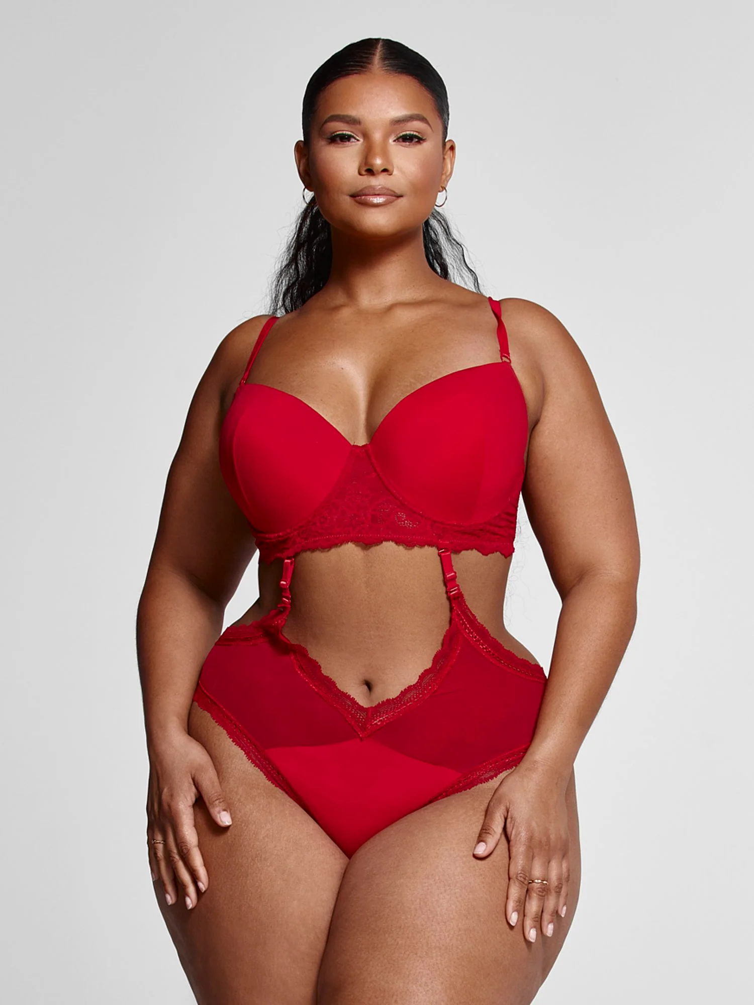 Angelique Cutout Strappy Style Bodysuit - Image 6