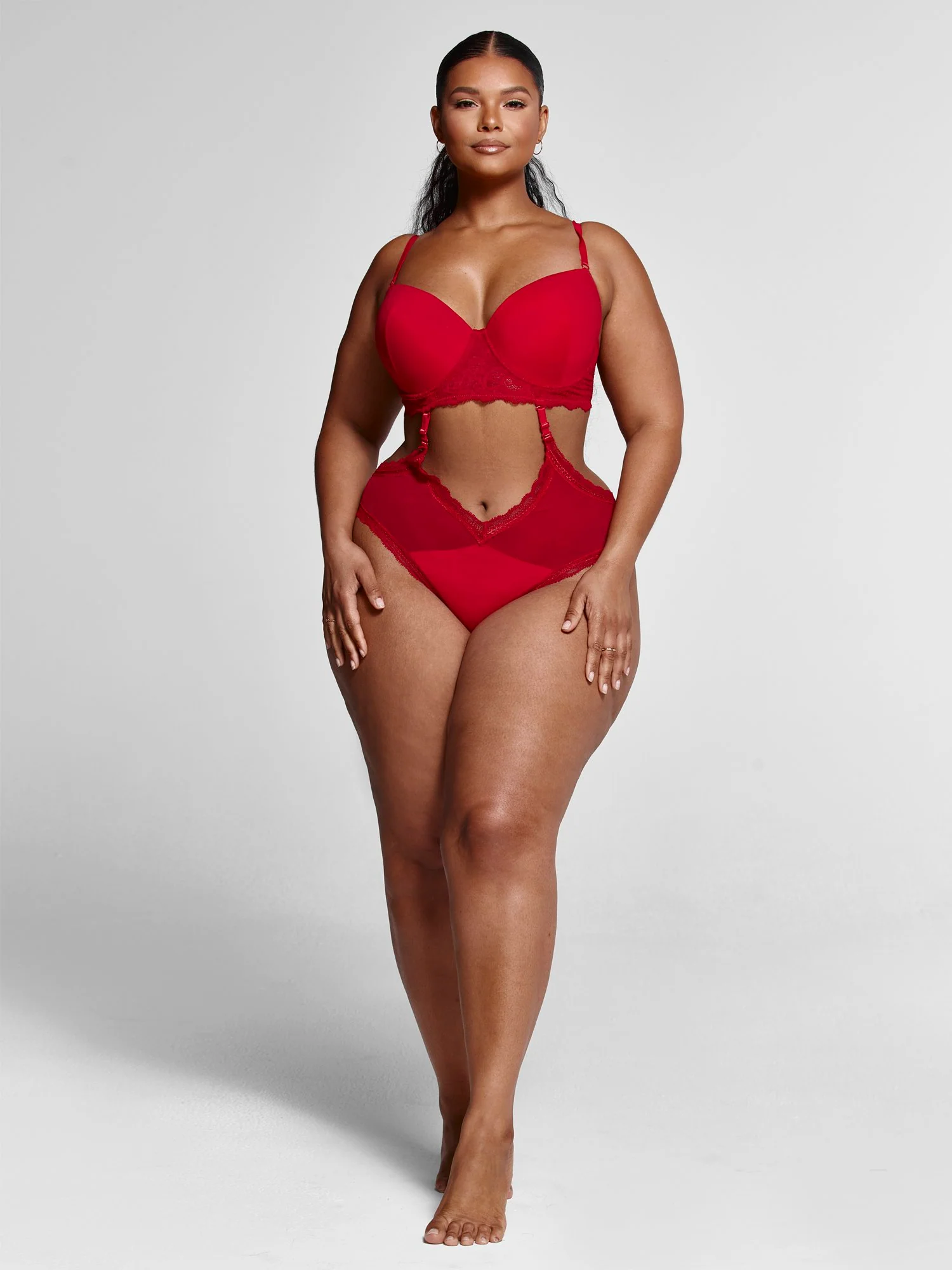 Angelique Cutout Strappy Style Bodysuit - Image 8