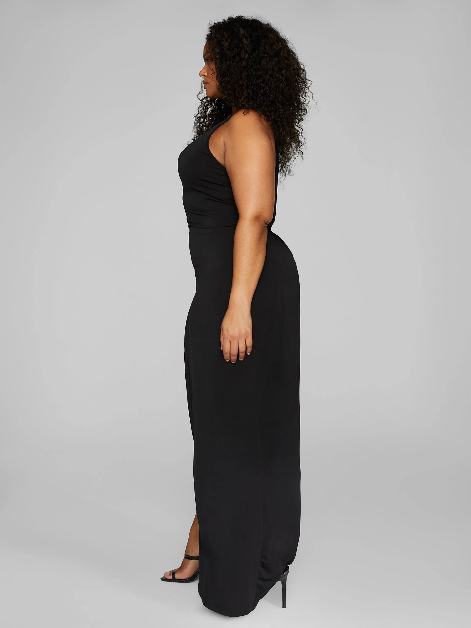 Angelique Side Slit Knit Maxi Dress - Leslie Sidora x FTF - Image 6