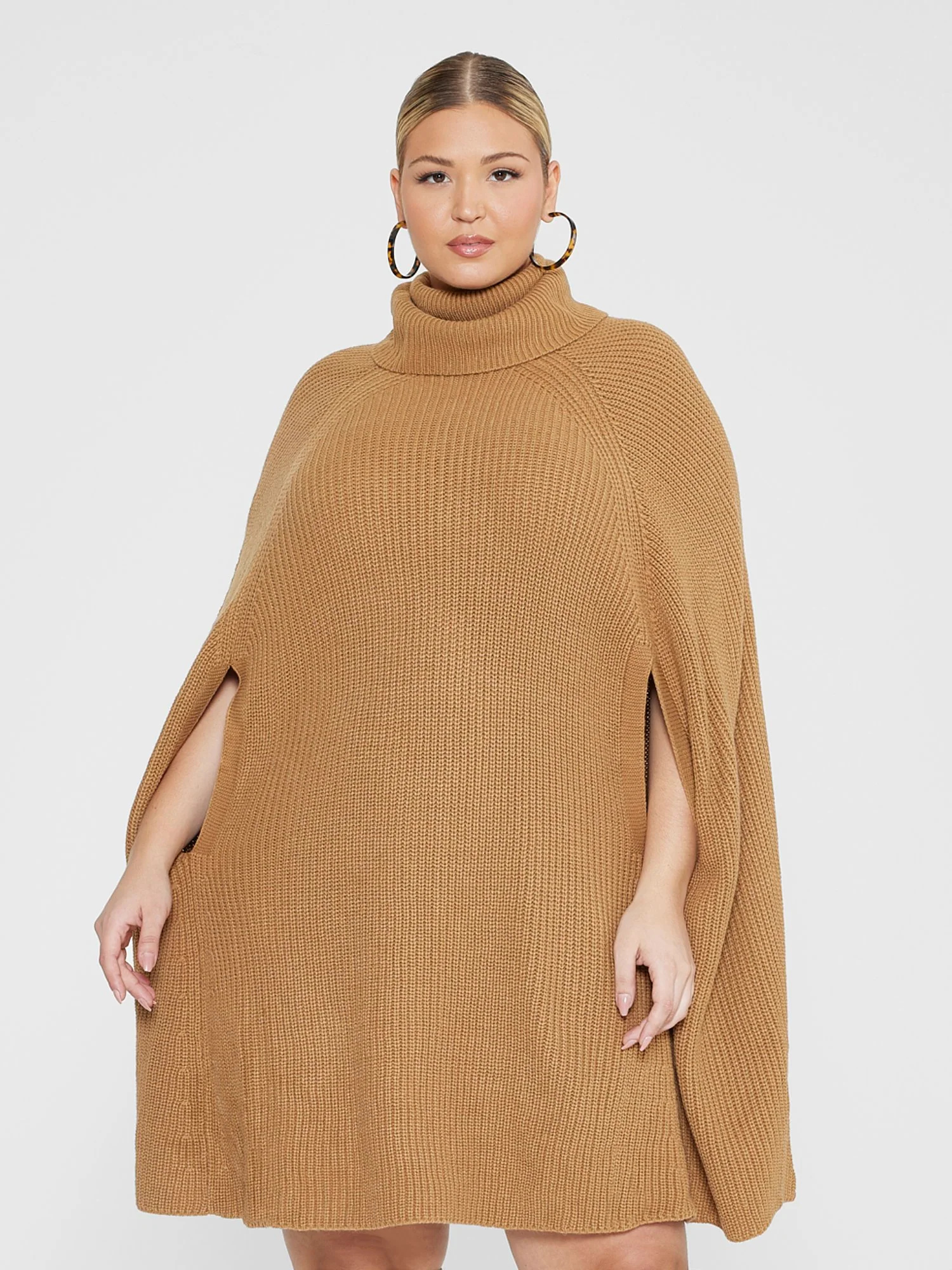 Annalise Cape Sweater Dress - Image 2