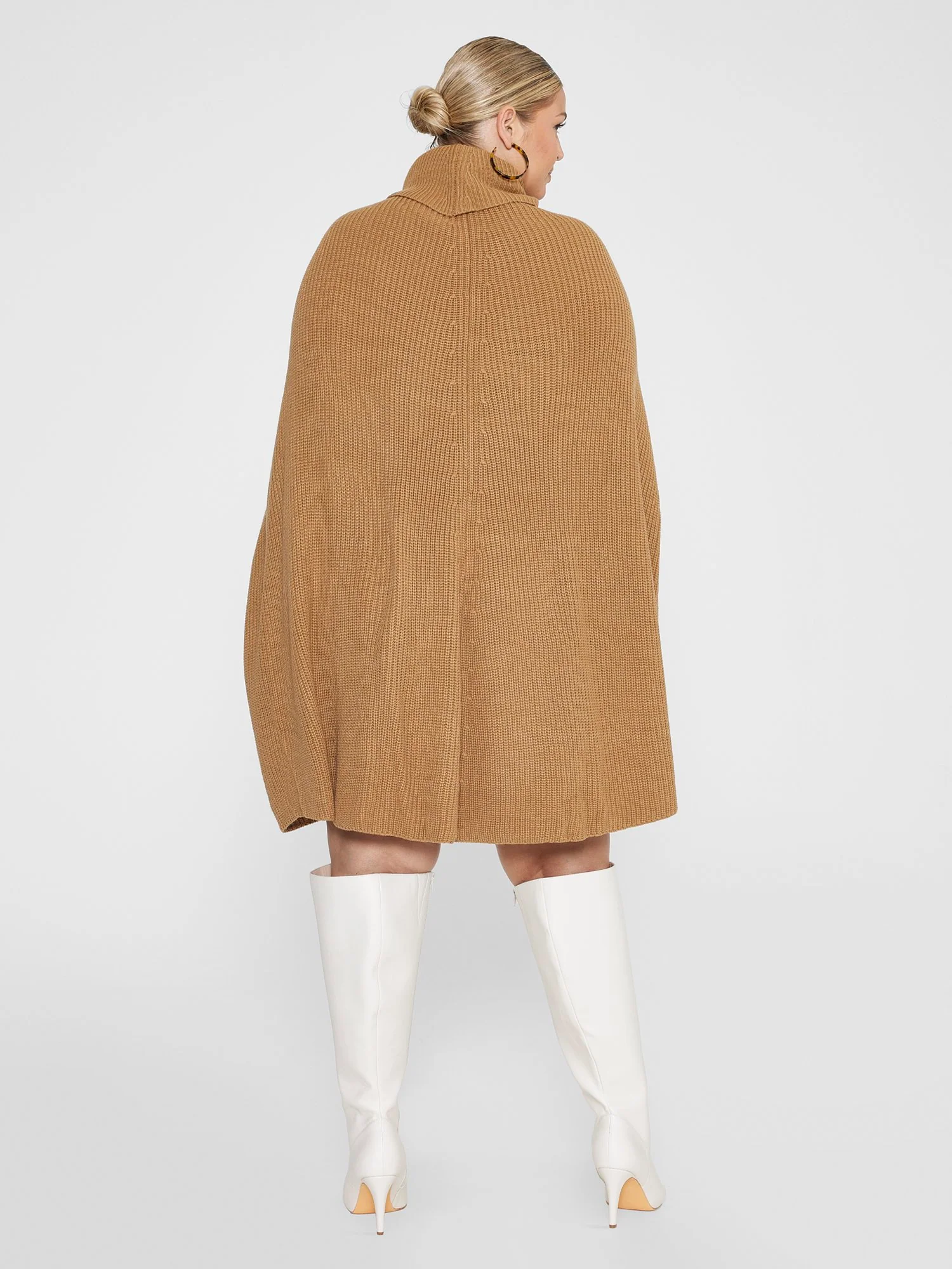 Annalise Cape Sweater Dress - Image 4