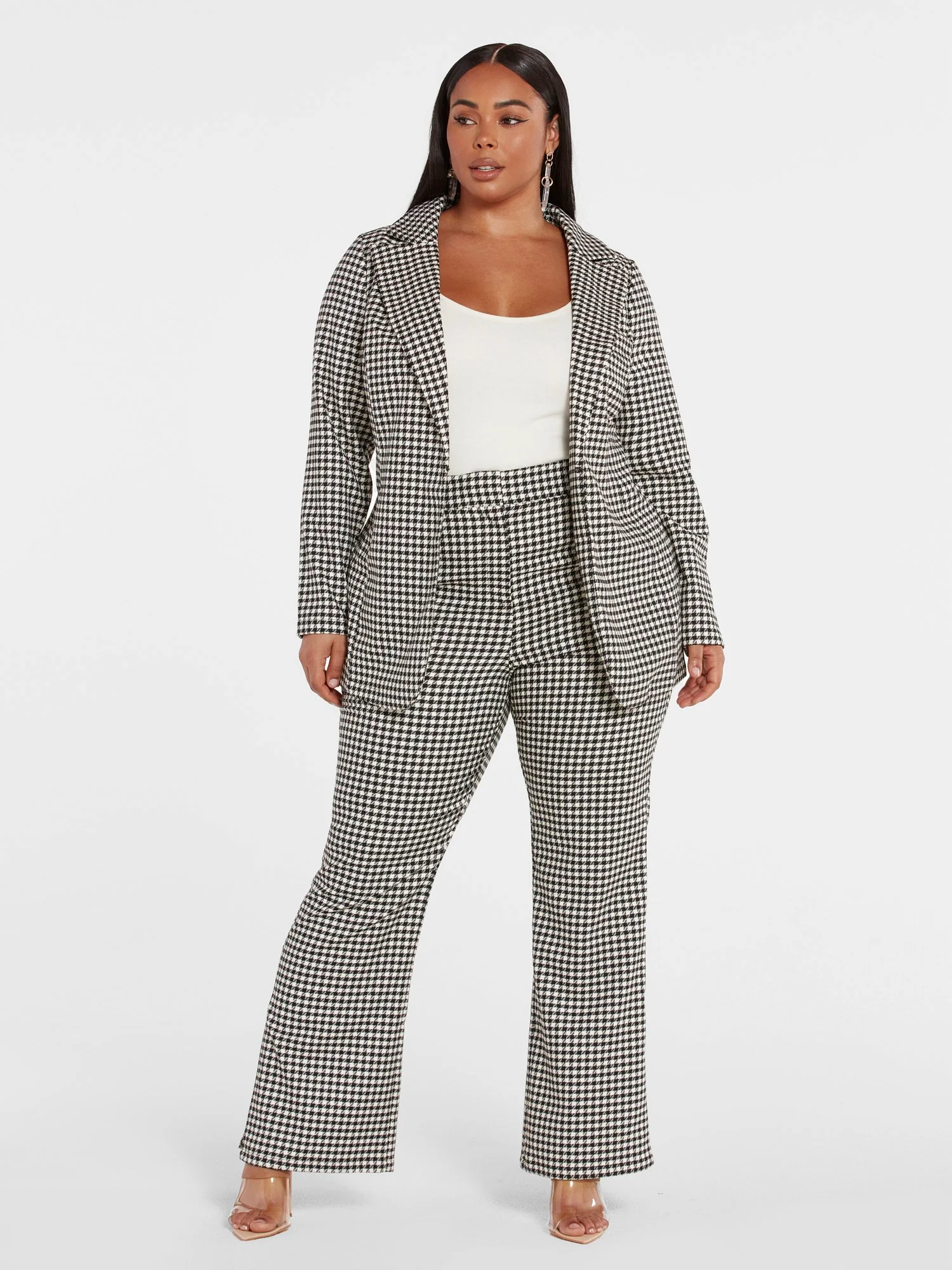 Antoinette Houndstooth Blazer - Image 5
