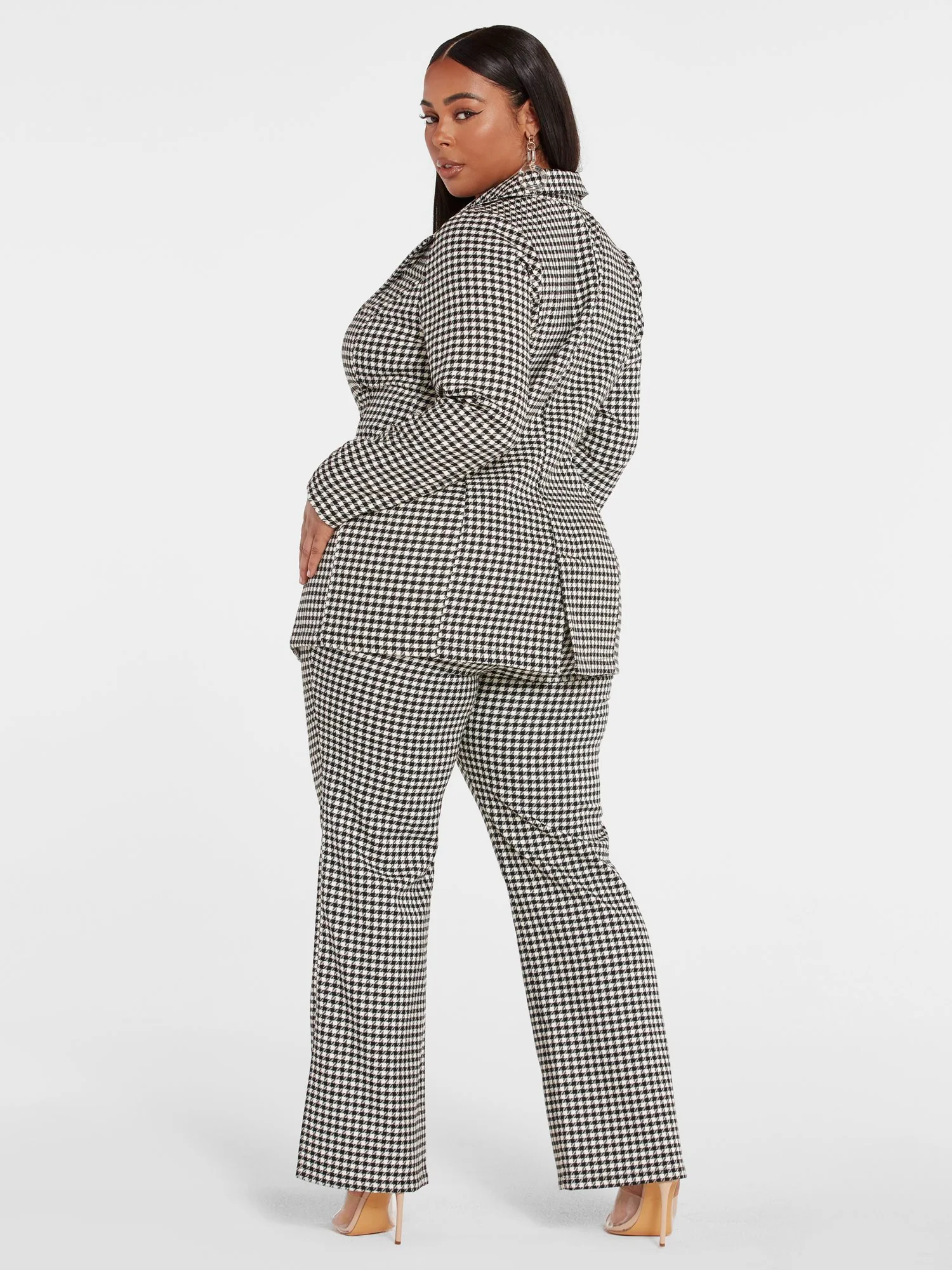 Antoinette Houndstooth Blazer - Image 6