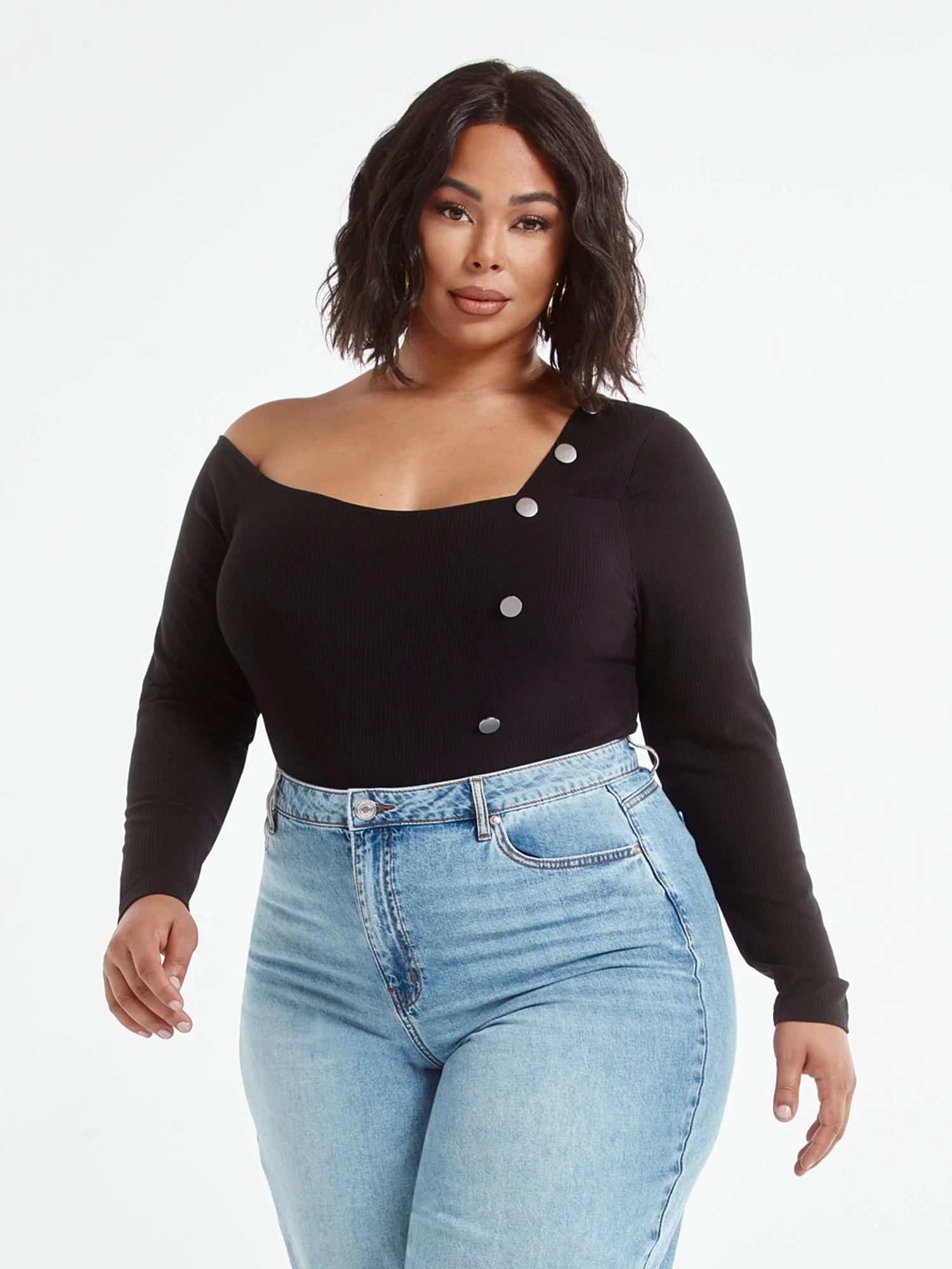 Anya One Shoulder Bodysuit - Image 2