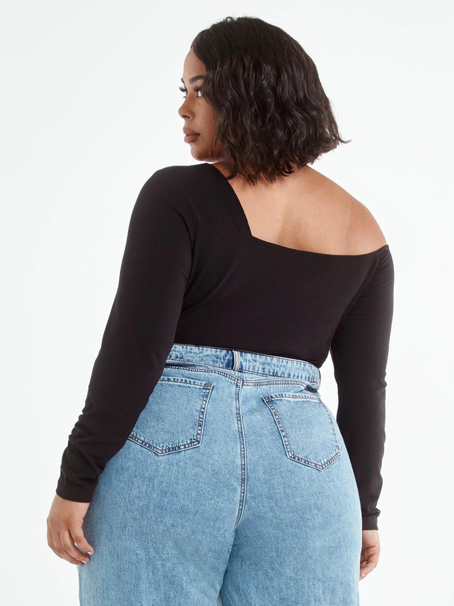 Anya One Shoulder Bodysuit - Image 3