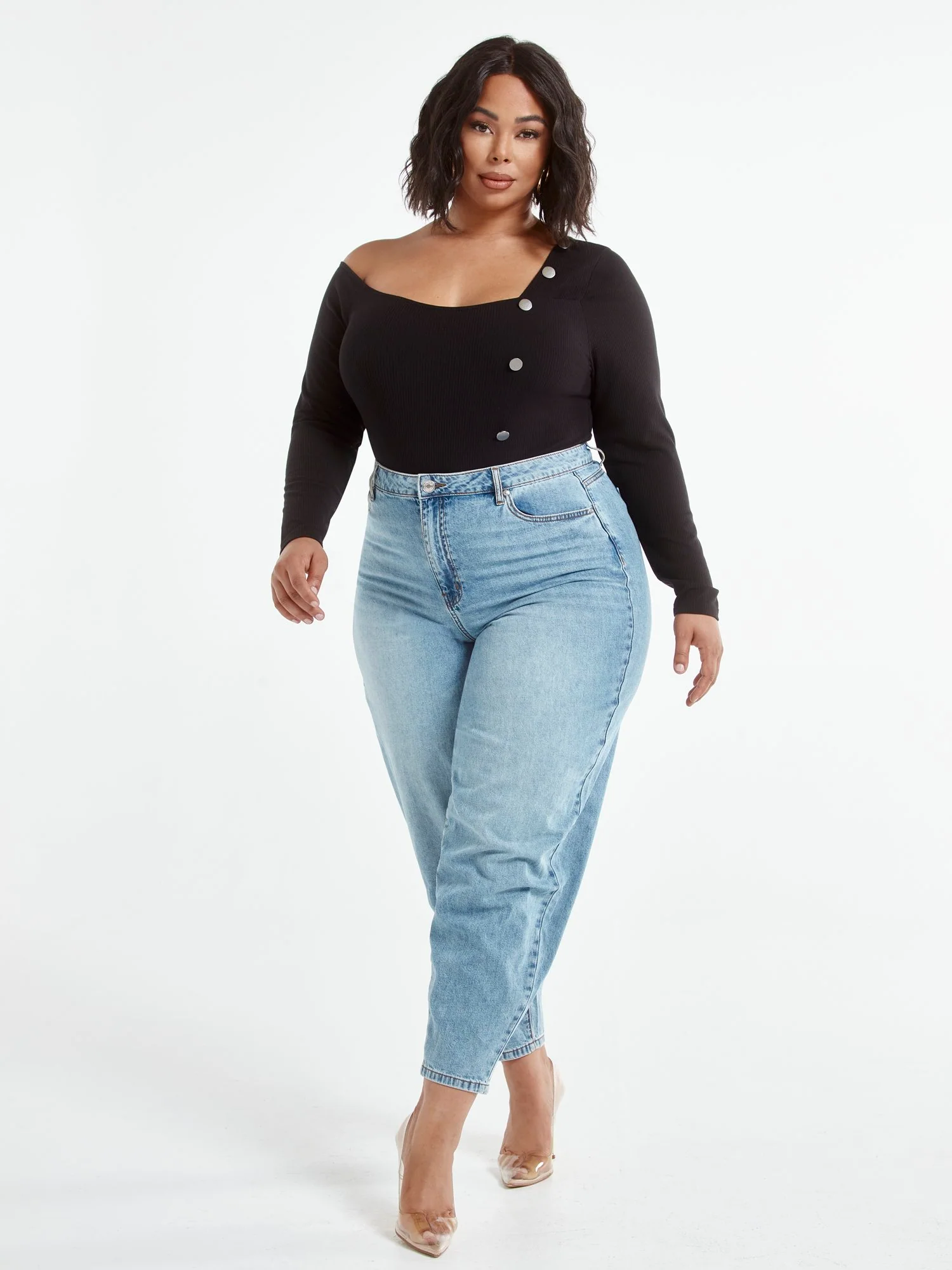 Anya One Shoulder Bodysuit - Image 4